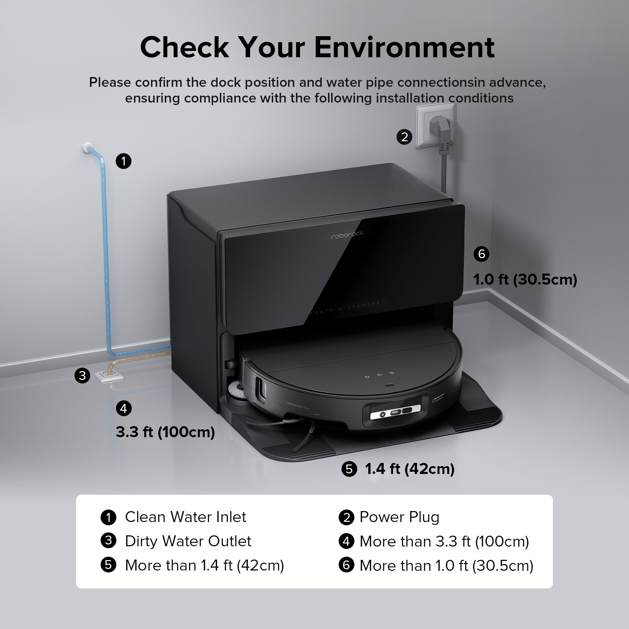 Roborock Saros 10 Robot Vacuum with Refill & Drainage System