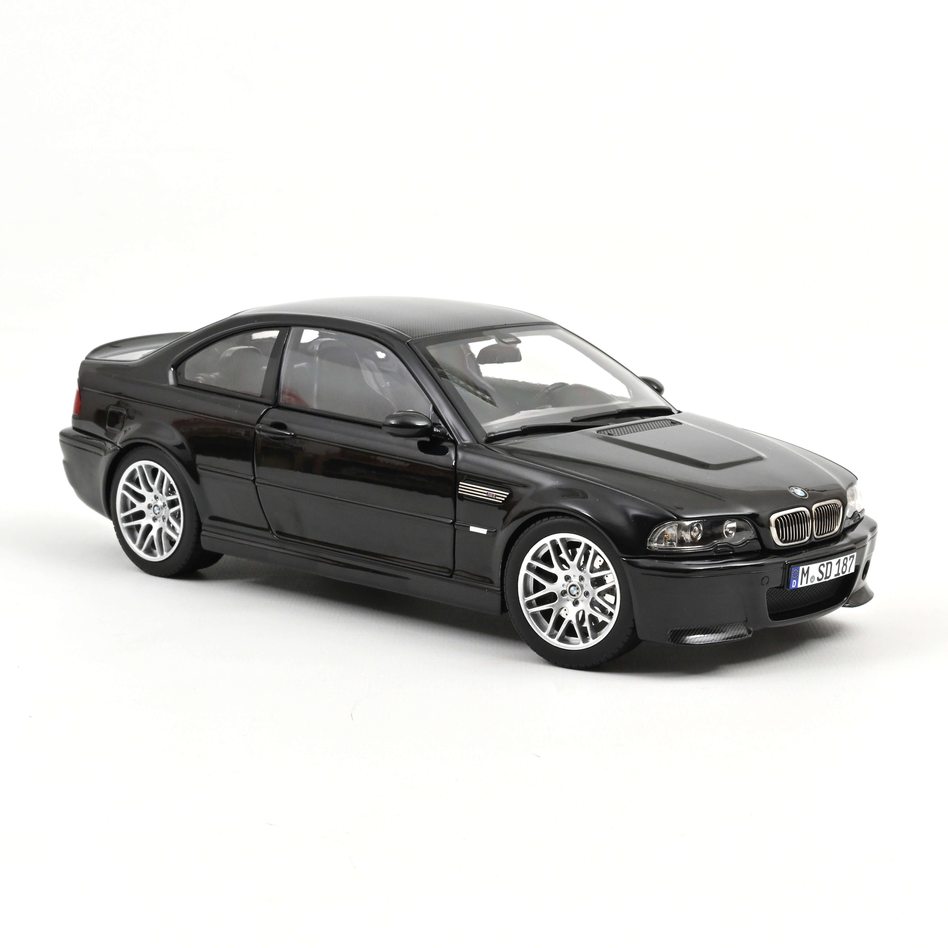 Norev BMW M3 CSL Saphire Black-2003 1:18 Diecast Car 183017