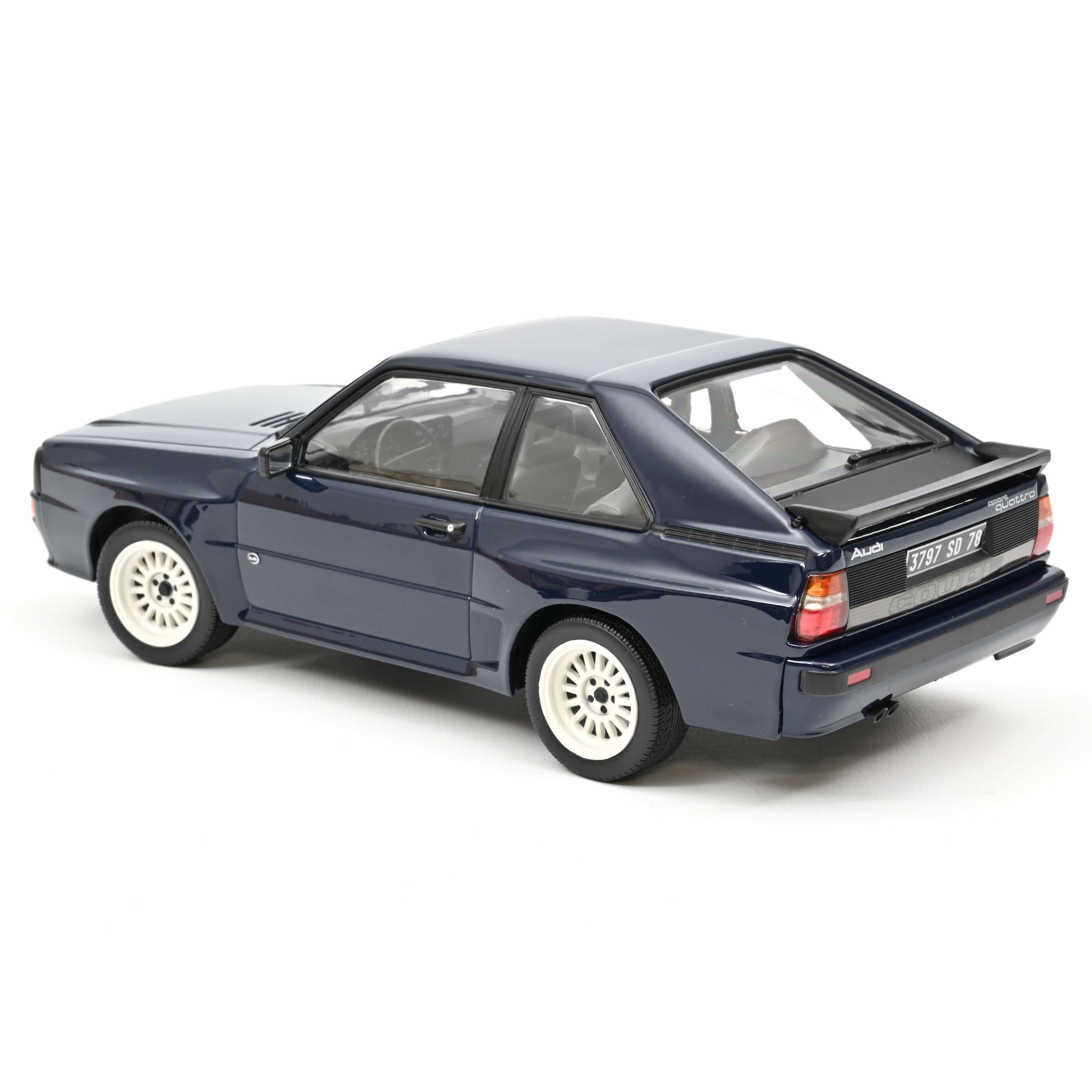 Norev Audi Sport Quattro Dark Blue - 1985 1:18 Diecast Car 188314