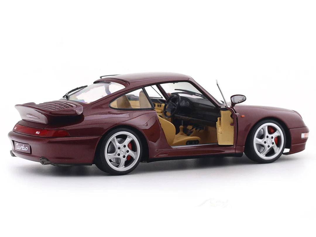 Solido Porsche 911 (993) Arena Red - 1997 1:18 Diecast Car S1810102