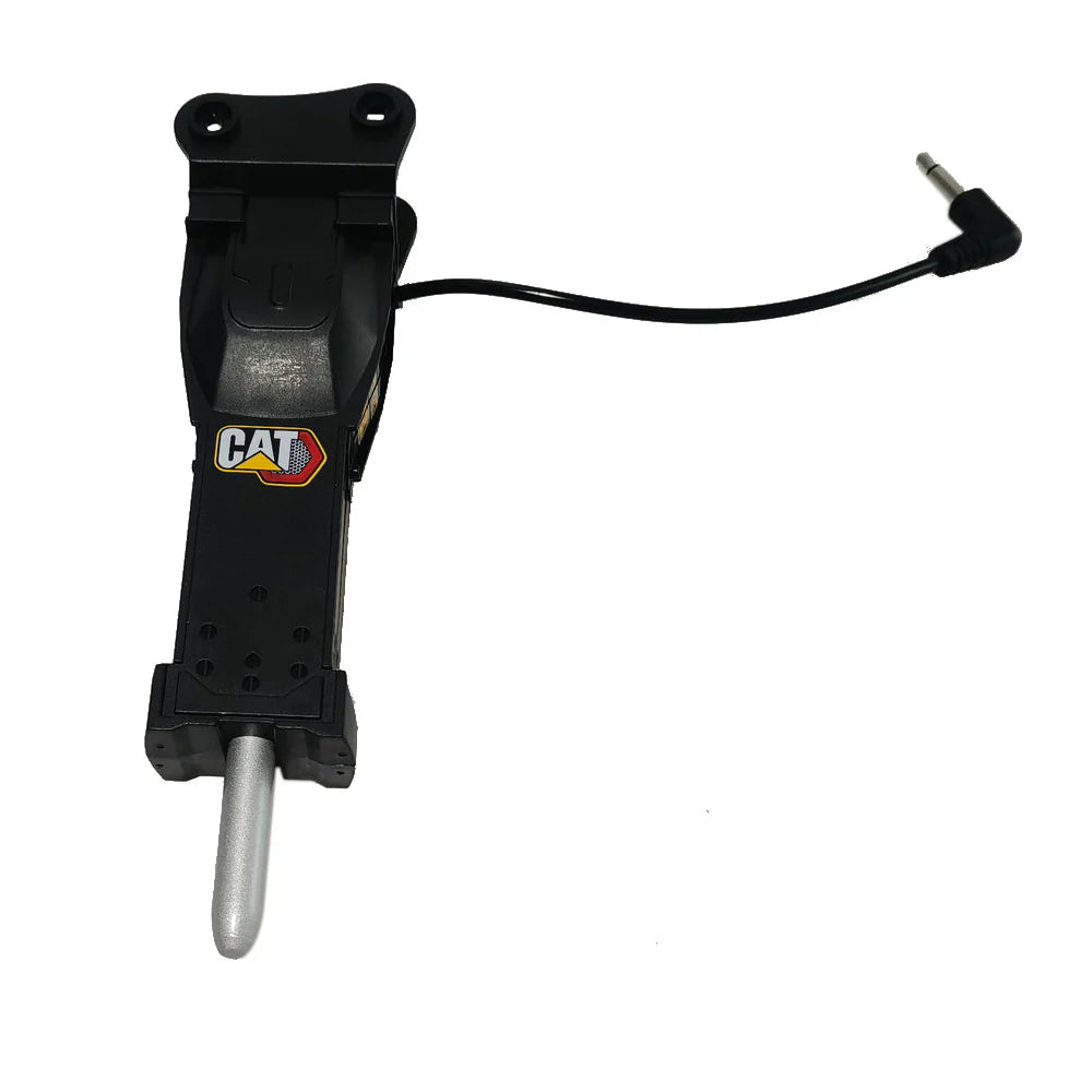 Black tool with a cable and visible 'CAT' logo on a white background