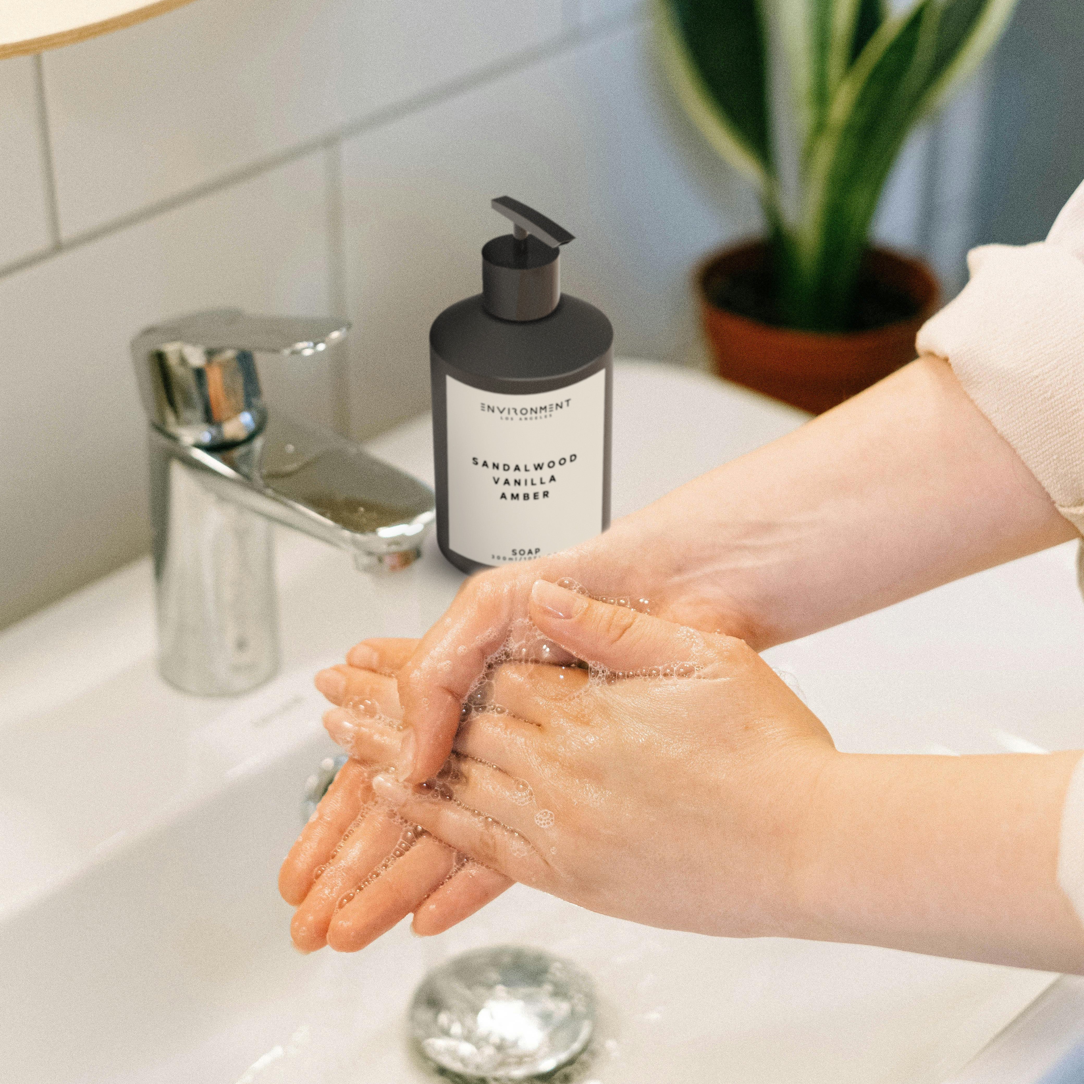 Sandalwood | Vanilla | Amber Hand Soap (Inspired by Hotel Costes®)