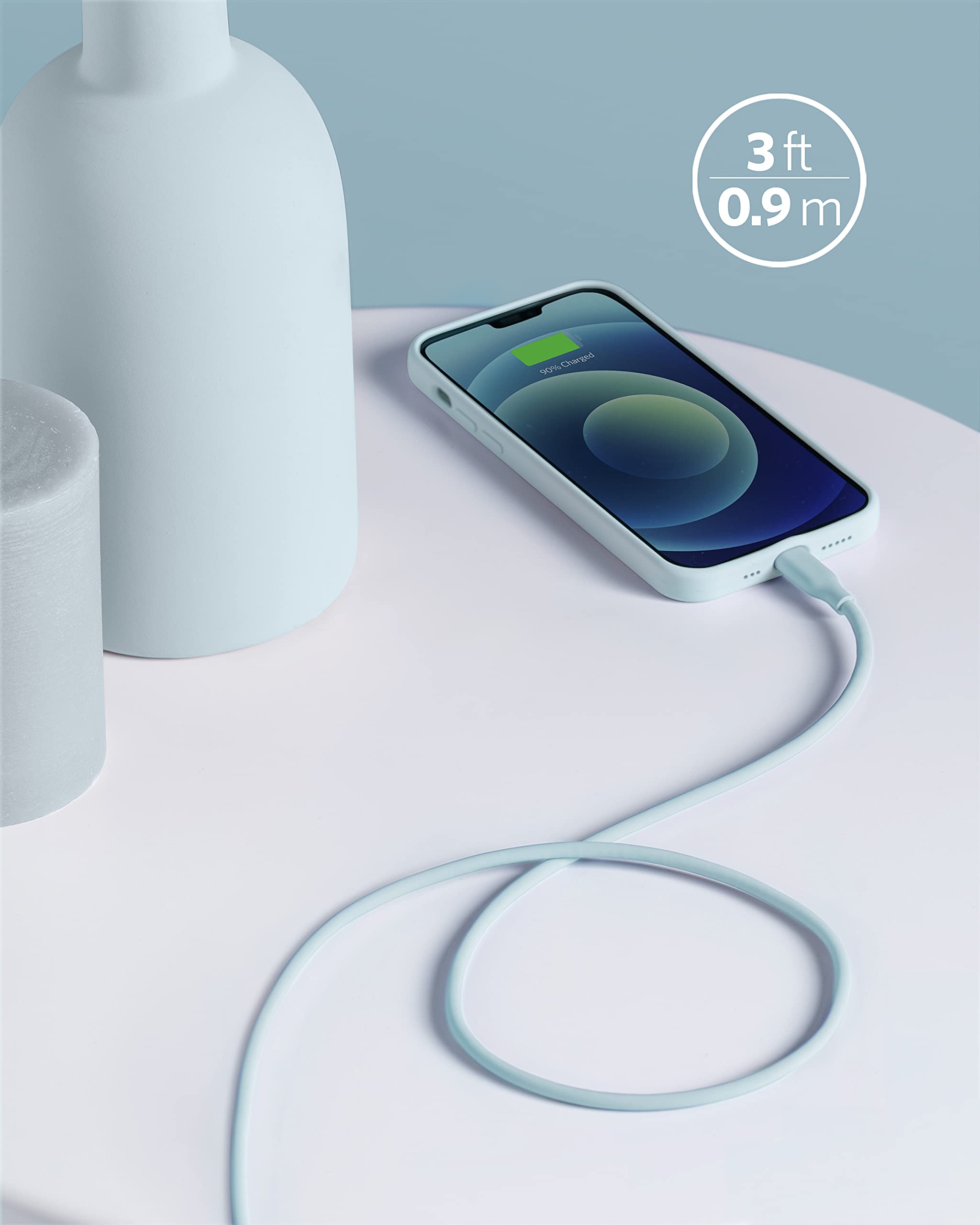 Anker 641 USB-C to Lightning Cable (Flow, Silicone)