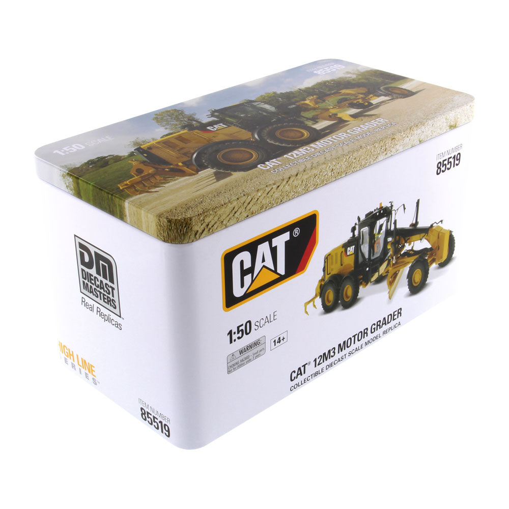 Diecast Masters 1:50 Caterpillar 12M3 Motor Grader Diecast Model 85519