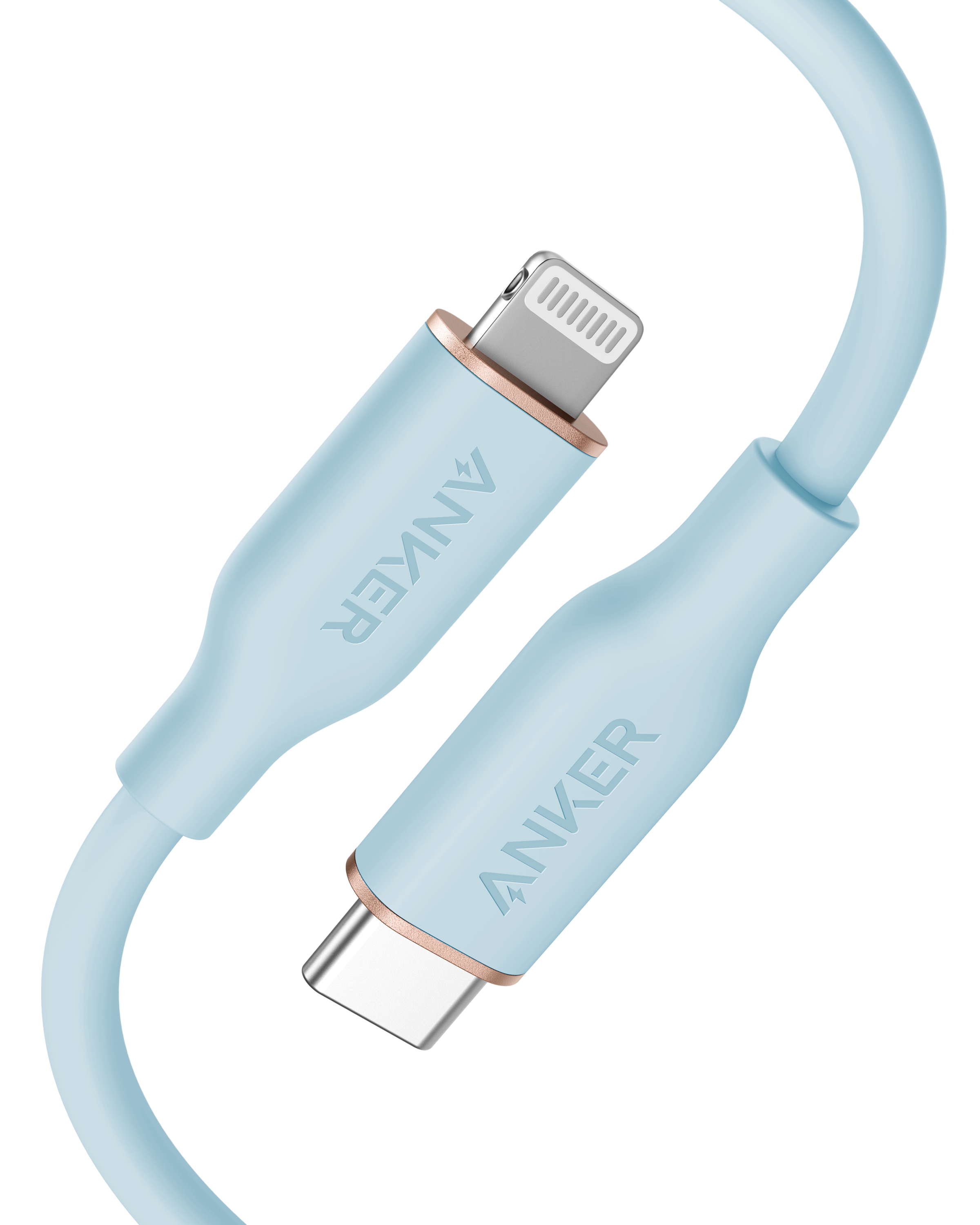 Anker 641 USB-C to Lightning Cable (Flow, Silicone)