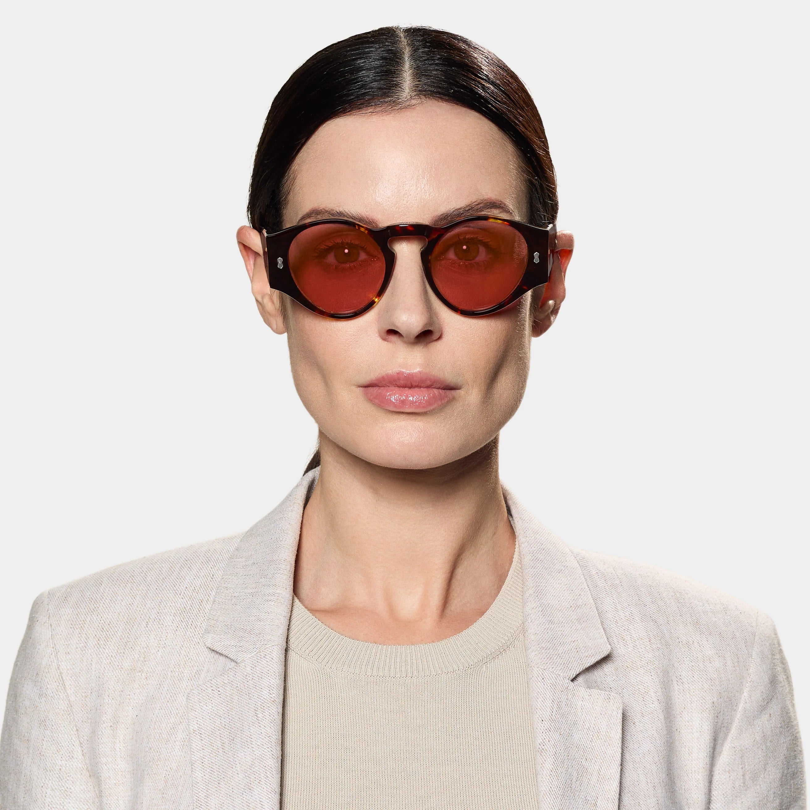 TBD Eyewear Ari Eco Dark Havana | Red Lens Sunglasses