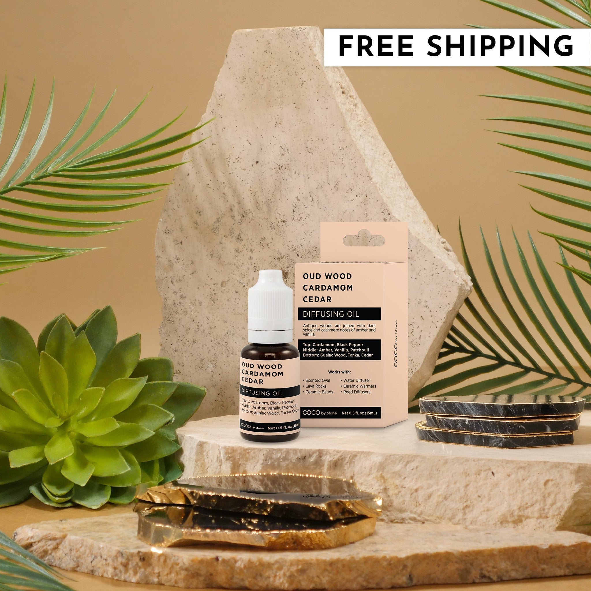 Diffusing Oil (Oud Wood | Cardamom | Cedar)