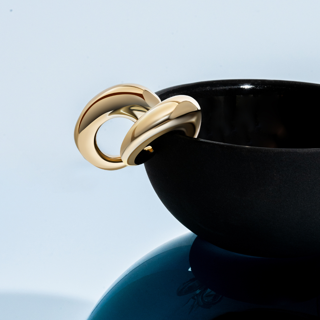 Denise Pacini Camila Gold Open Hoops