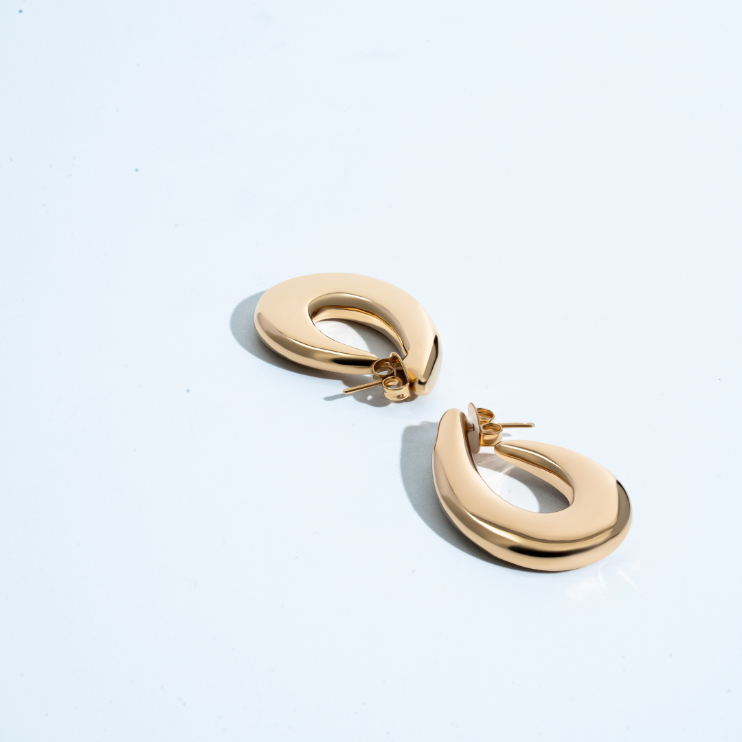 Denise Pacini Clara Gold Hoops