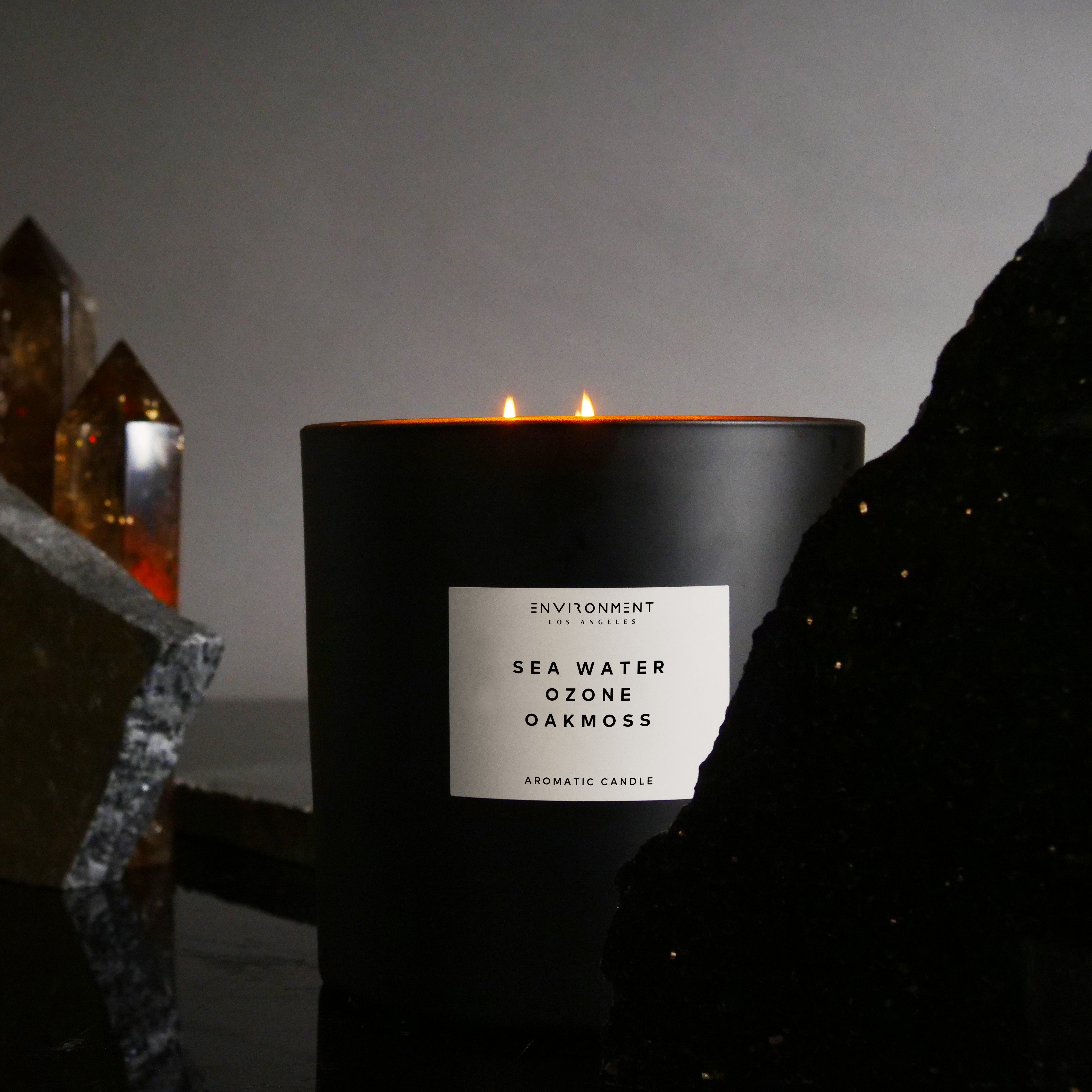 55oz Sea Water | Ozone | Oakmoss Candle (Inspired by Davidoff Cool Water®)