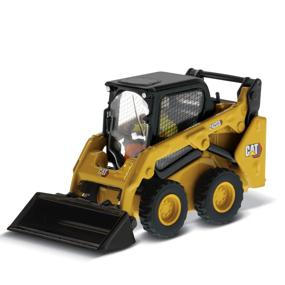Diecast Masters 1:50 Cat 242D3 Skid Steer Loader Diecast Model 85676 Total