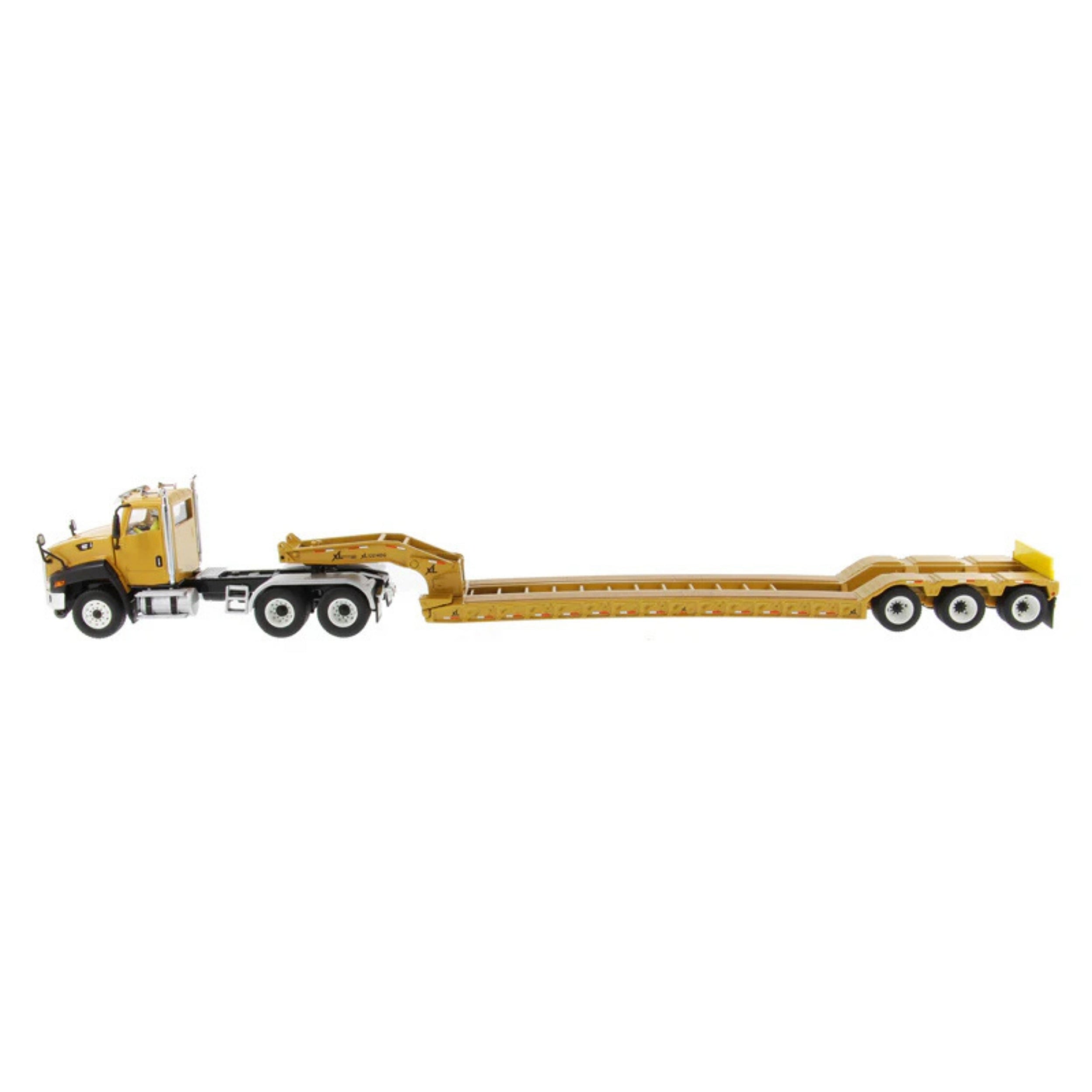 Diecast Masters 1:50 Cat® CT660 Day Cab Tractor with XL120 Low-Profile HDG Trailer 85503C Diecast Model