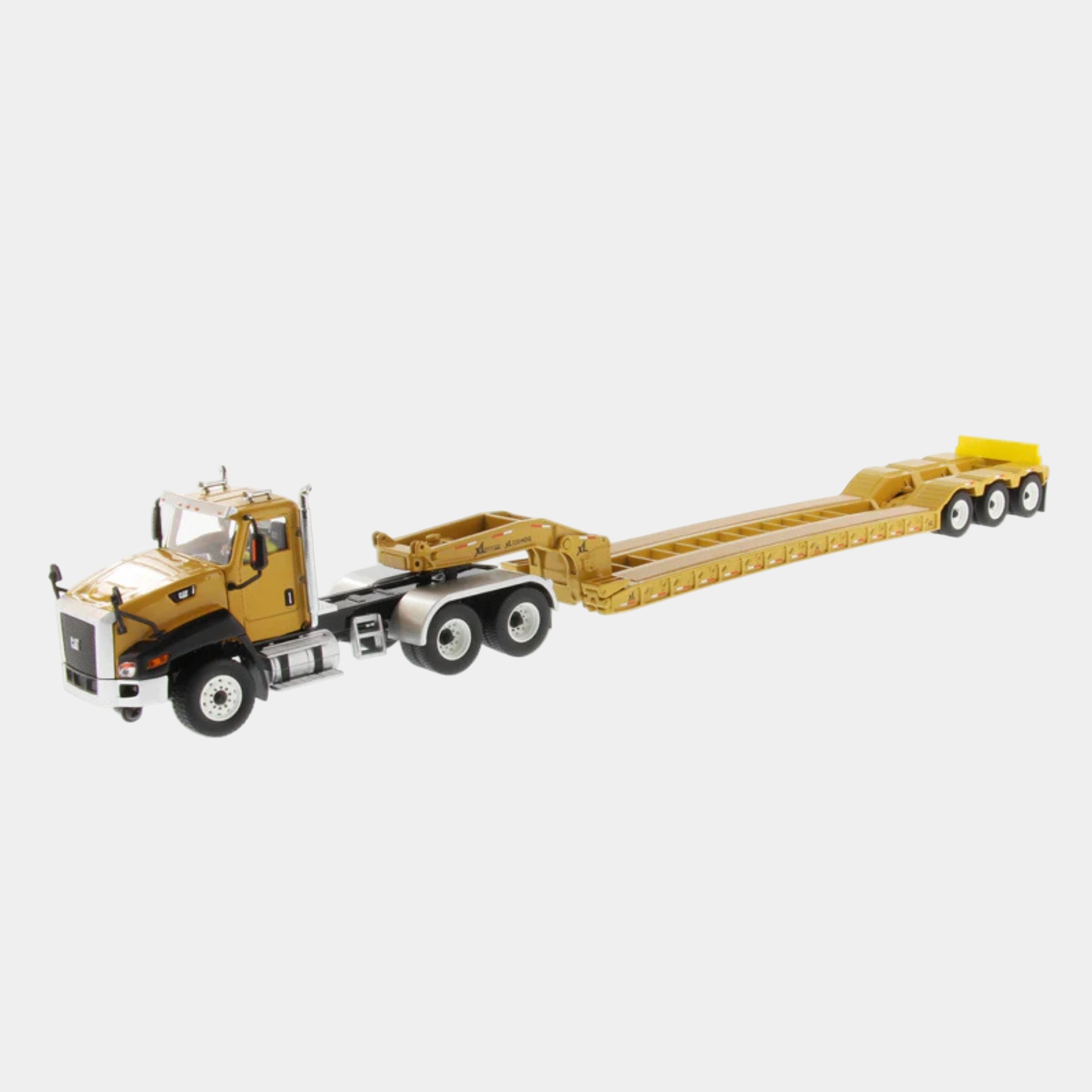 Diecast Masters 1:50 Cat® CT660 Day Cab Tractor with XL120 Low-Profile HDG Trailer 85503C Diecast Model