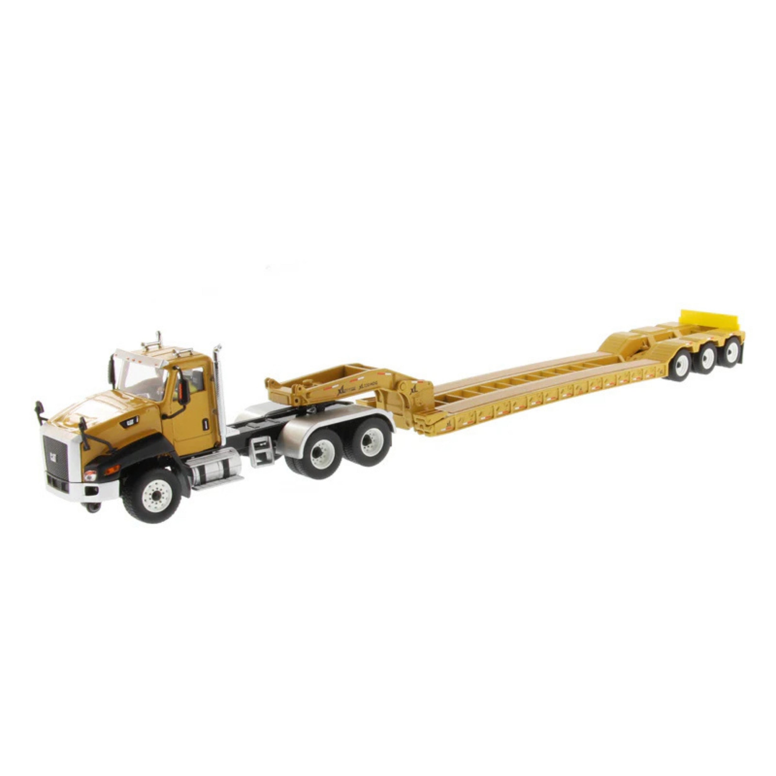 Diecast Masters 1:50 Cat® CT660 Day Cab Tractor with XL120 Low-Profile HDG Trailer 85503C Diecast Model