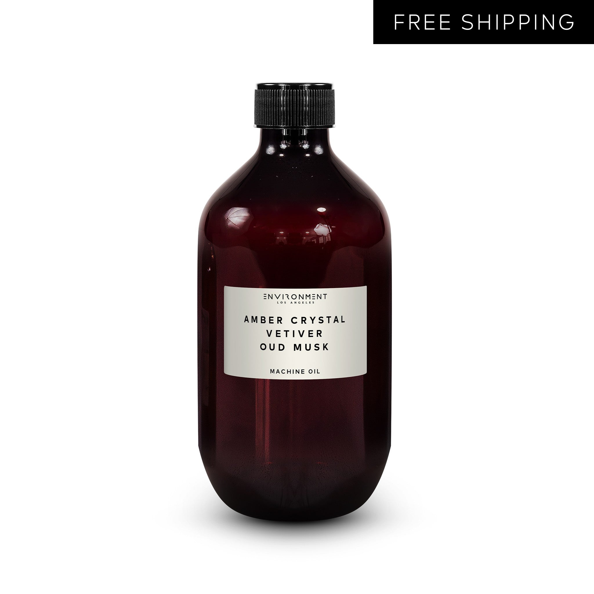 16oz Amber Crystal | Vetiver | Oud Musk Machine Diffusing Oil (Inspired by Baccarat Rouge 540®)