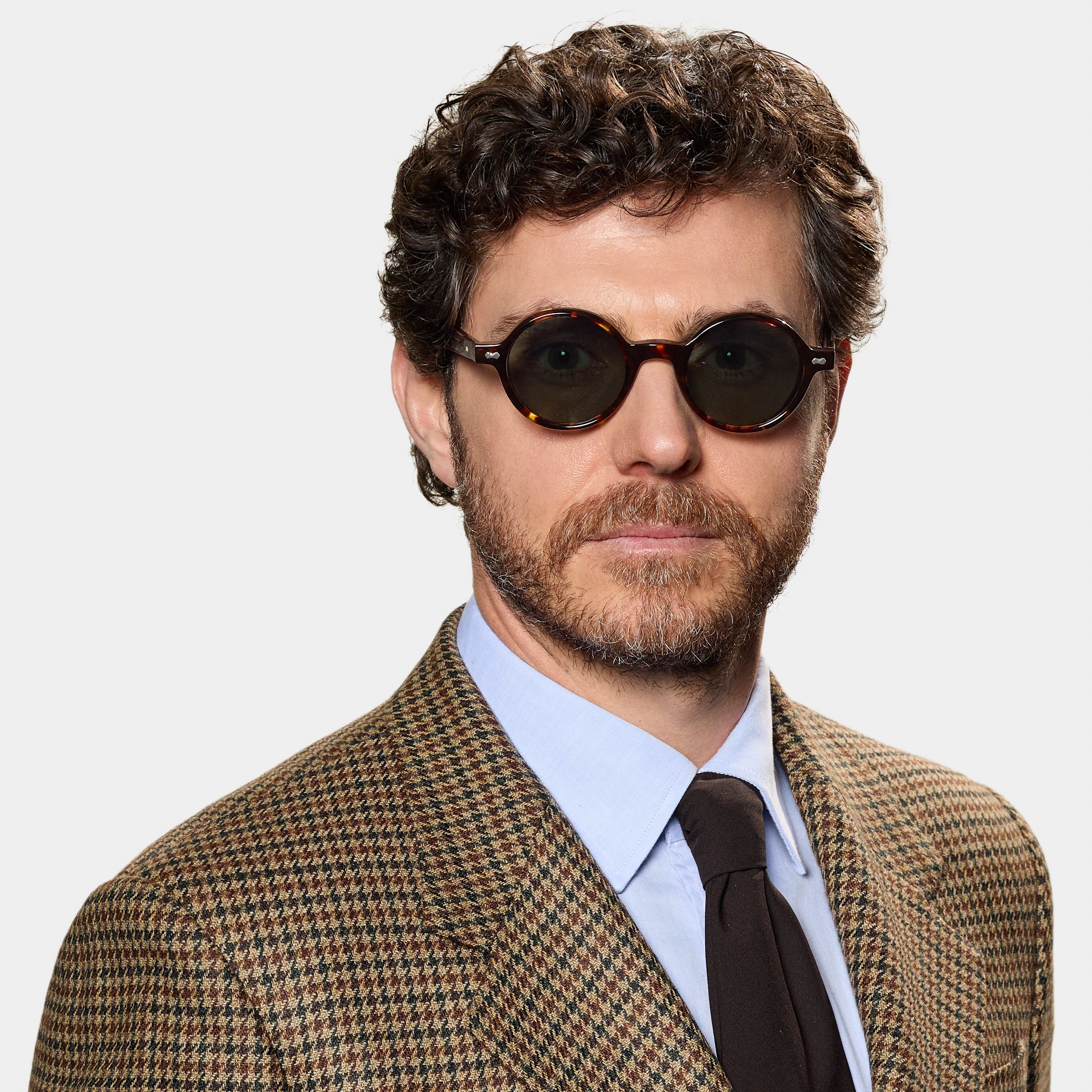 TBD Eyewear Giotto Eco Dark Havana | Bottle Green Lens Sunglasses