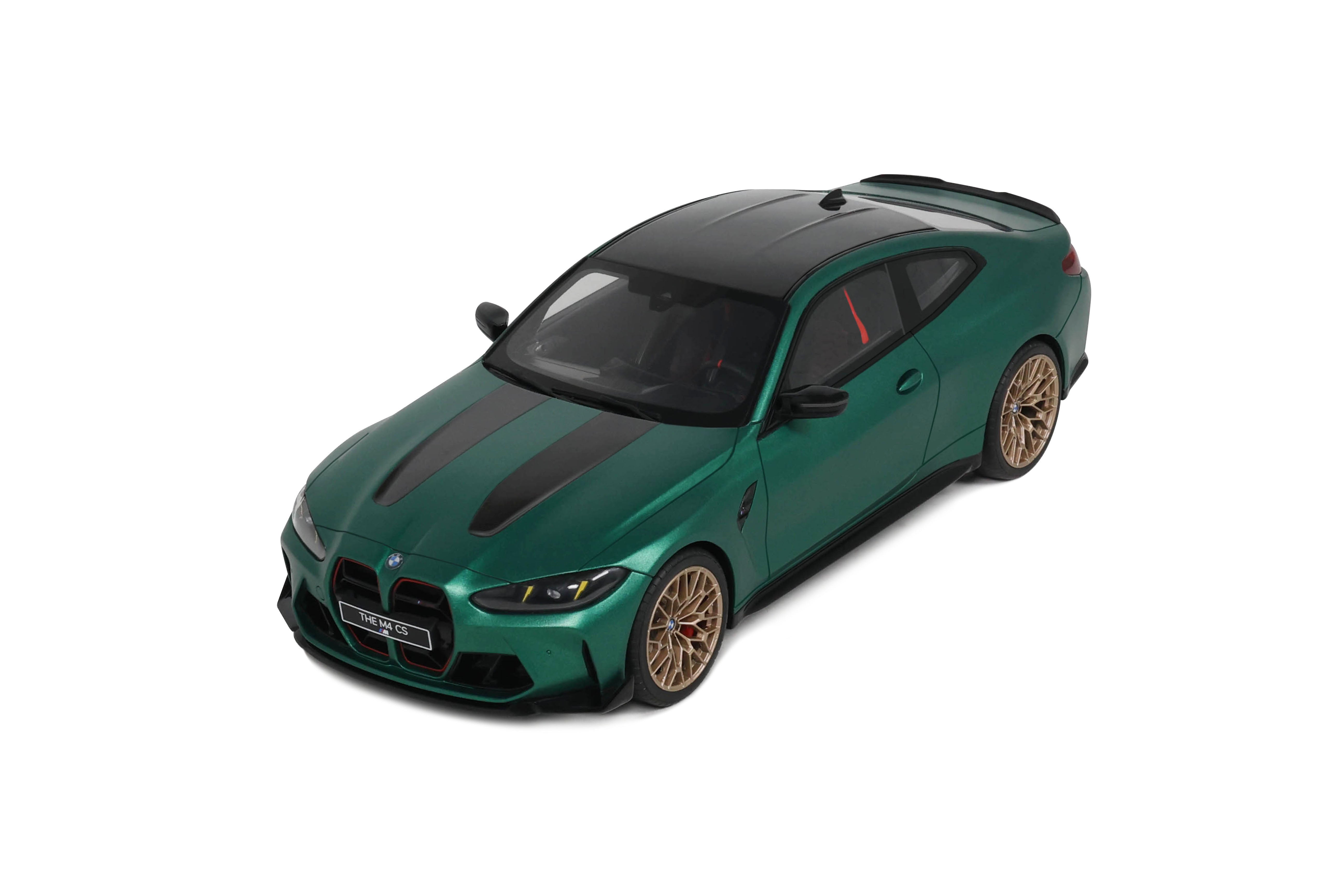 GT Spirit BMW M4 CS Green-2024 1:18 Diecast Car GT994