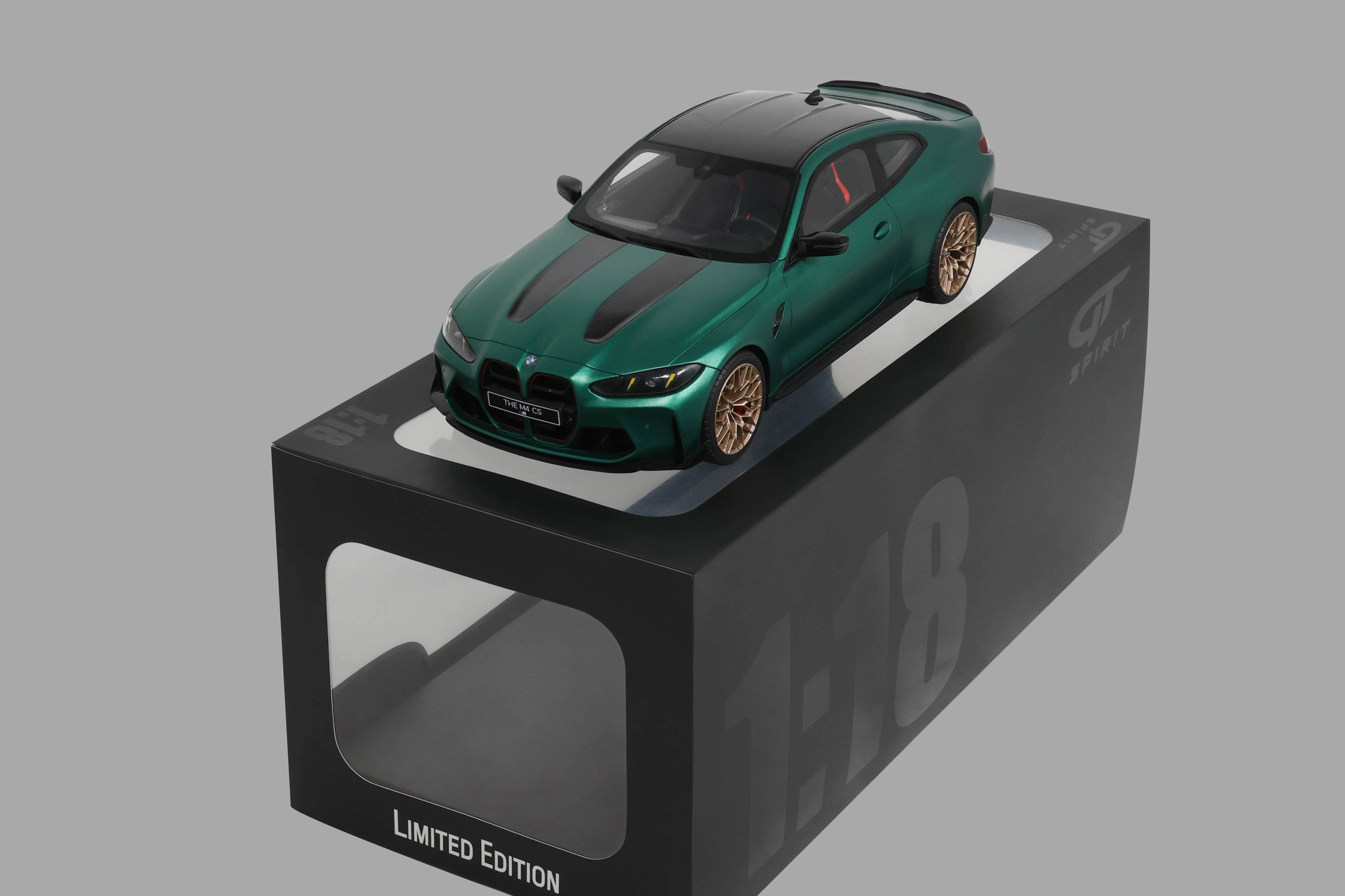 GT Spirit BMW M4 CS Green-2024 1:18 Diecast Car GT994