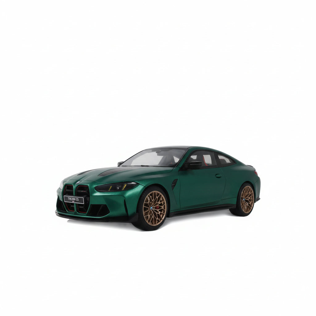 GT Spirit BMW M4 CS Green-2024 1:18 Diecast Car GT994