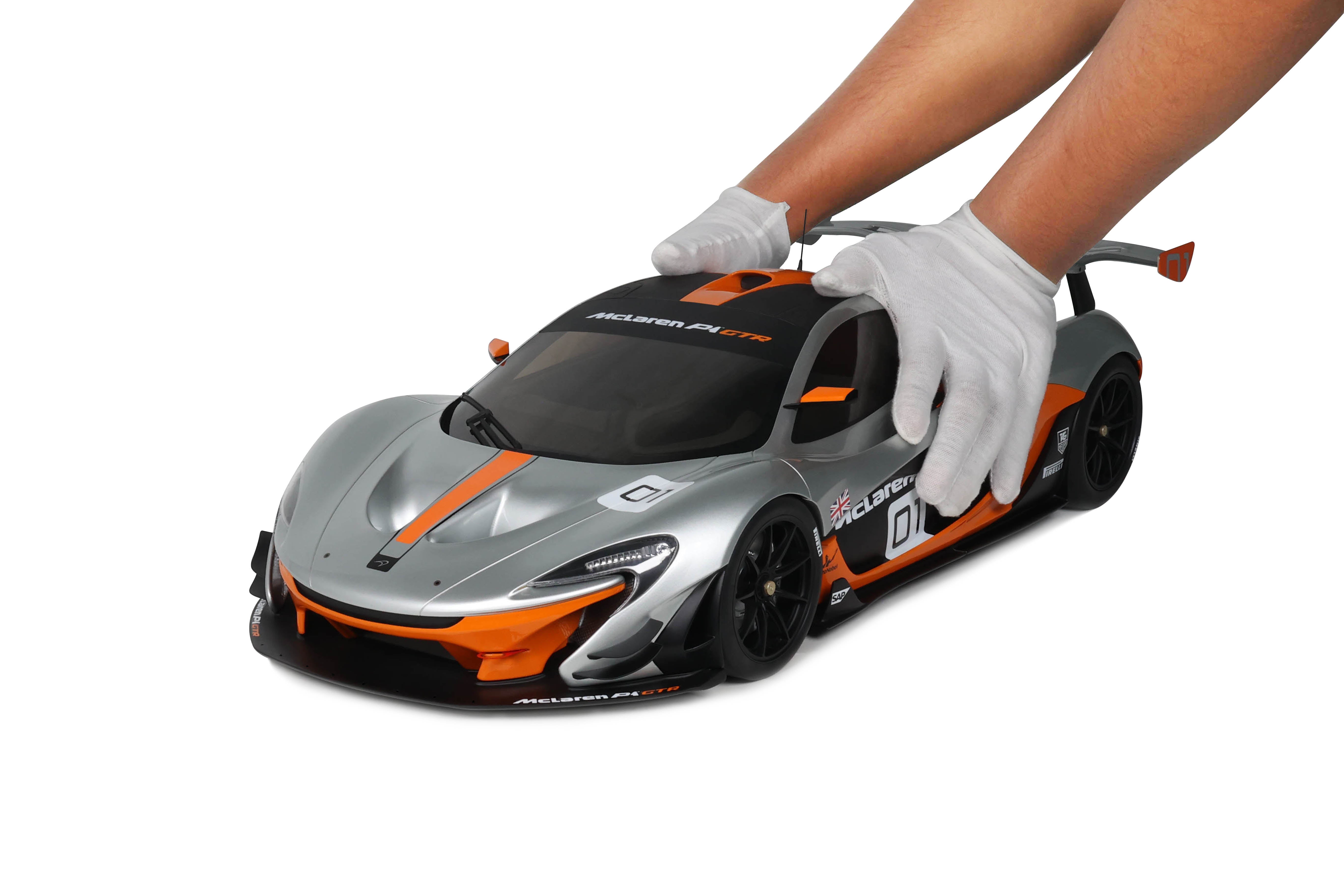 GT Spirit McLaren P1 GTR Pebble Beach Grey-2014 1:8 Diecast Car GTS800902