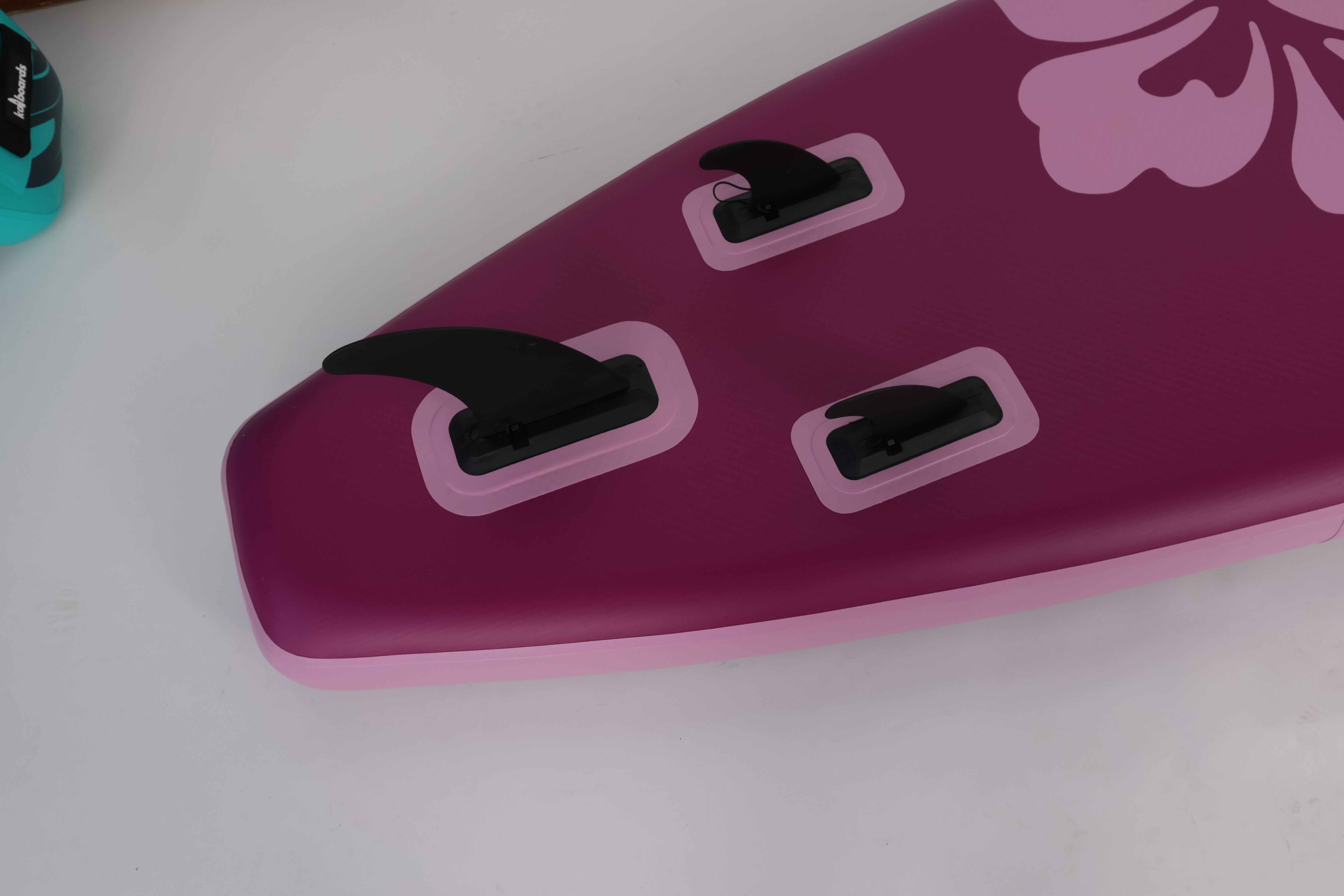 Kai Boards The Hibiscus 10’6 Inflatable SUP Paddle Board Set - Pink