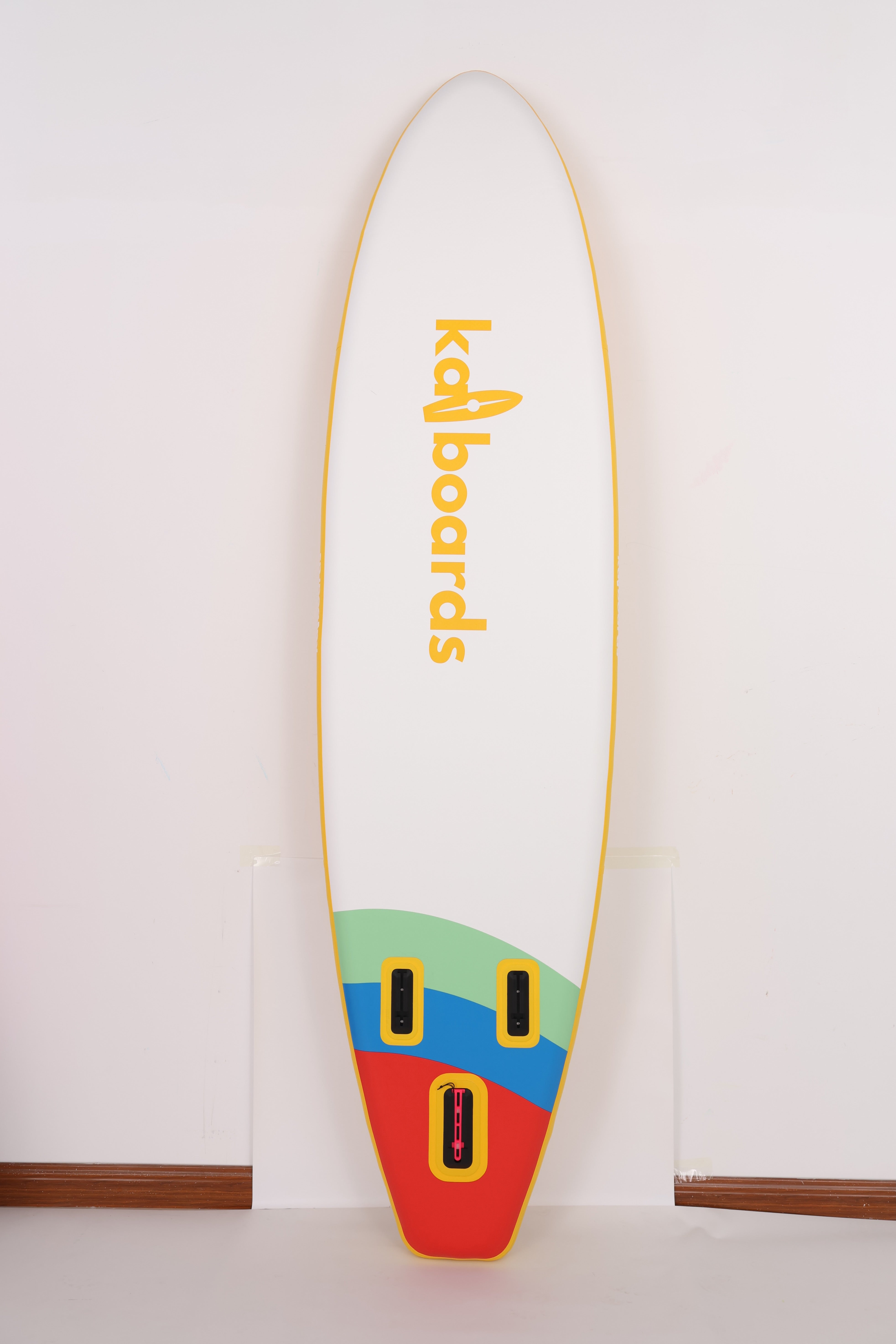 Kai Boards The Rainbow 10’6 Inflatable SUP Paddle Board Set - Yellow
