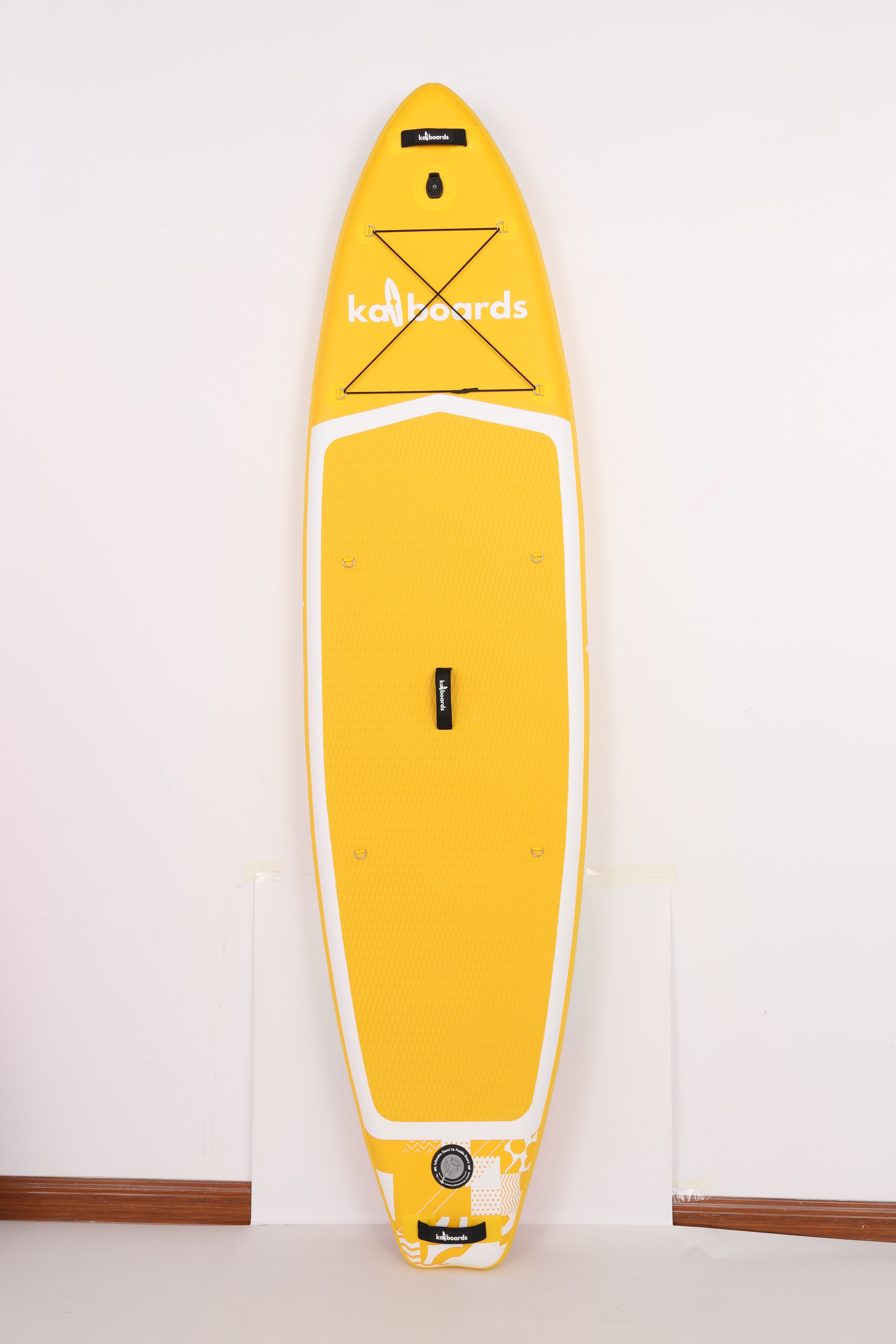 Kai Boards The Rainbow 10’6 Inflatable SUP Paddle Board Set - Yellow
