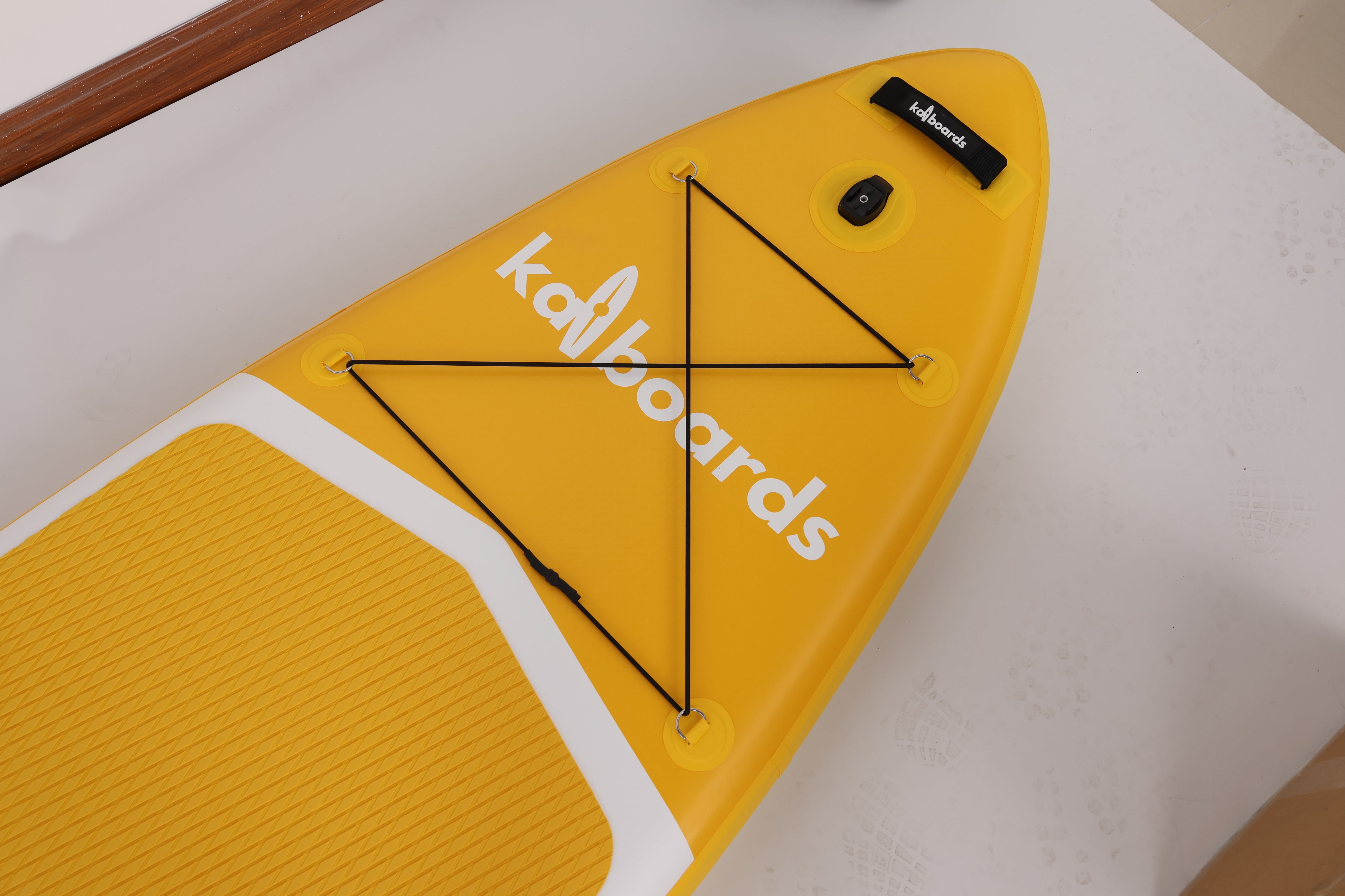 Kai Boards The Rainbow 10’6 Inflatable SUP Paddle Board Set - Yellow