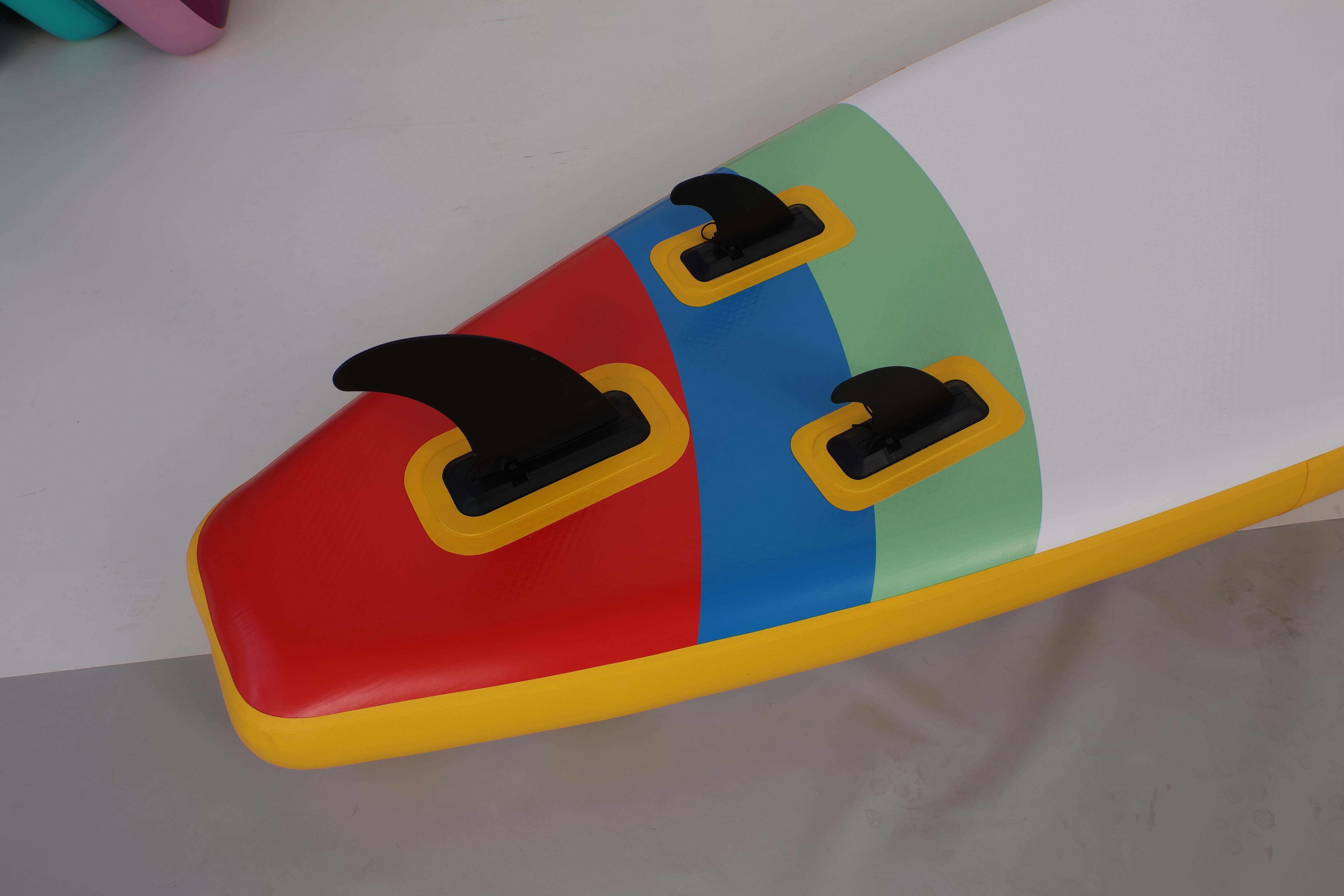 Kai Boards The Rainbow 10’6 Inflatable SUP Paddle Board Set - Yellow