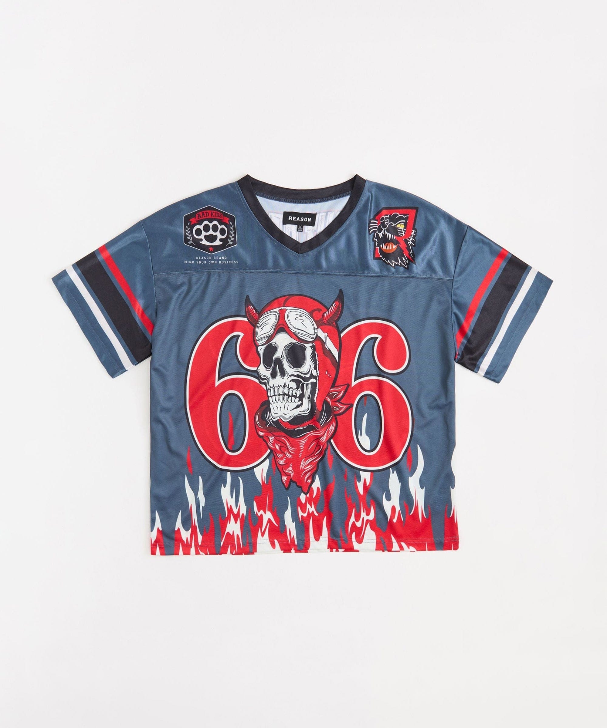 Football Jersey 66 - Grey
