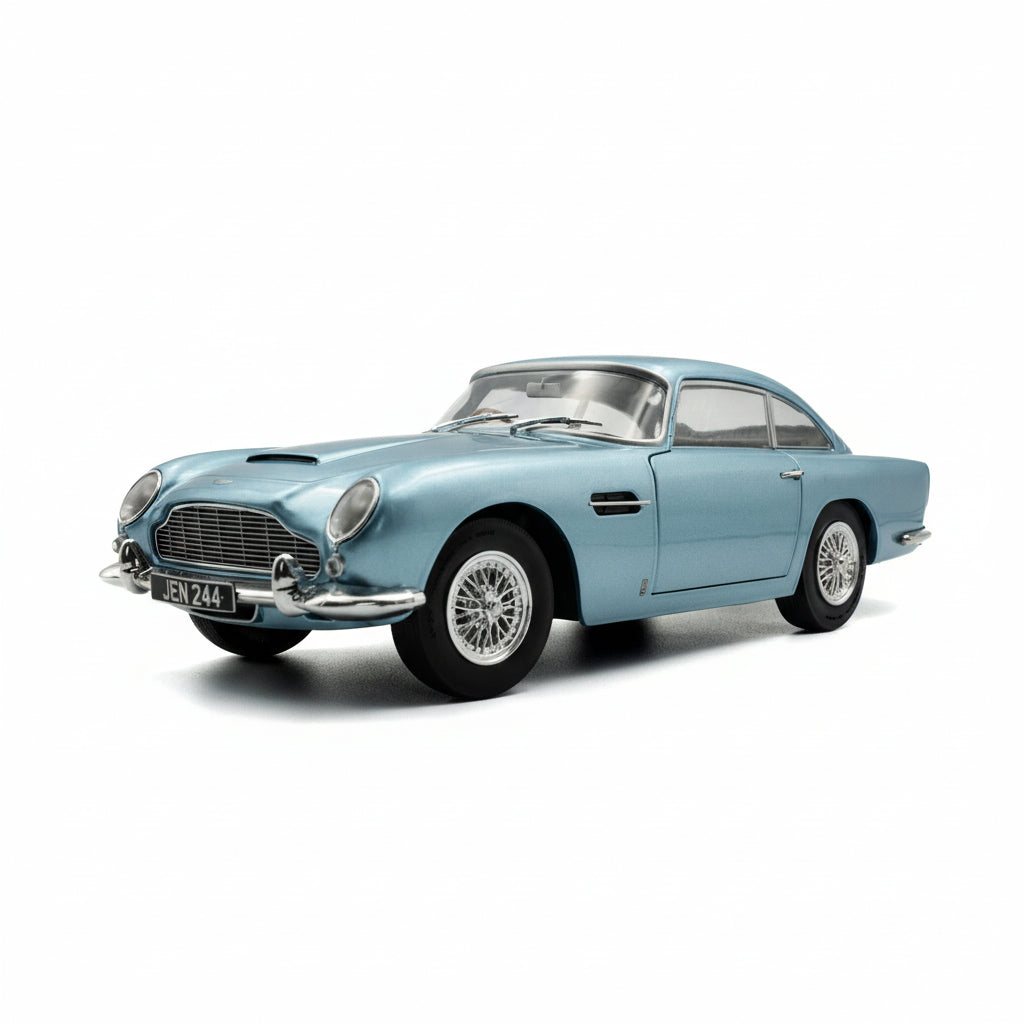Solido Aston Martin DB5 Light Metallic Blue-1964 1:18 Diecast Car S1807104