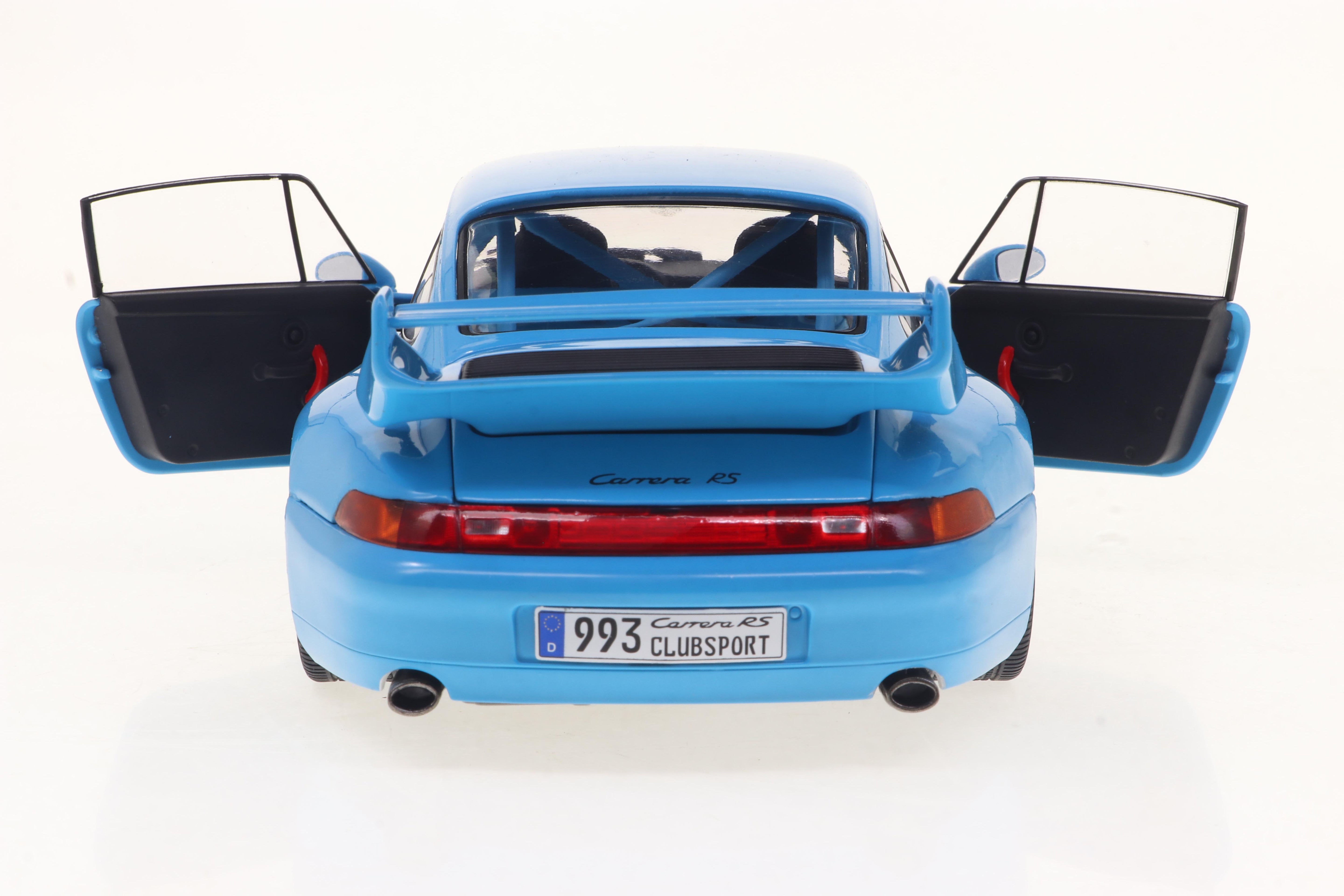 Solido Porsche 911 (993) Riviera Blue - 1997 1:18 Diecast Car S1810101