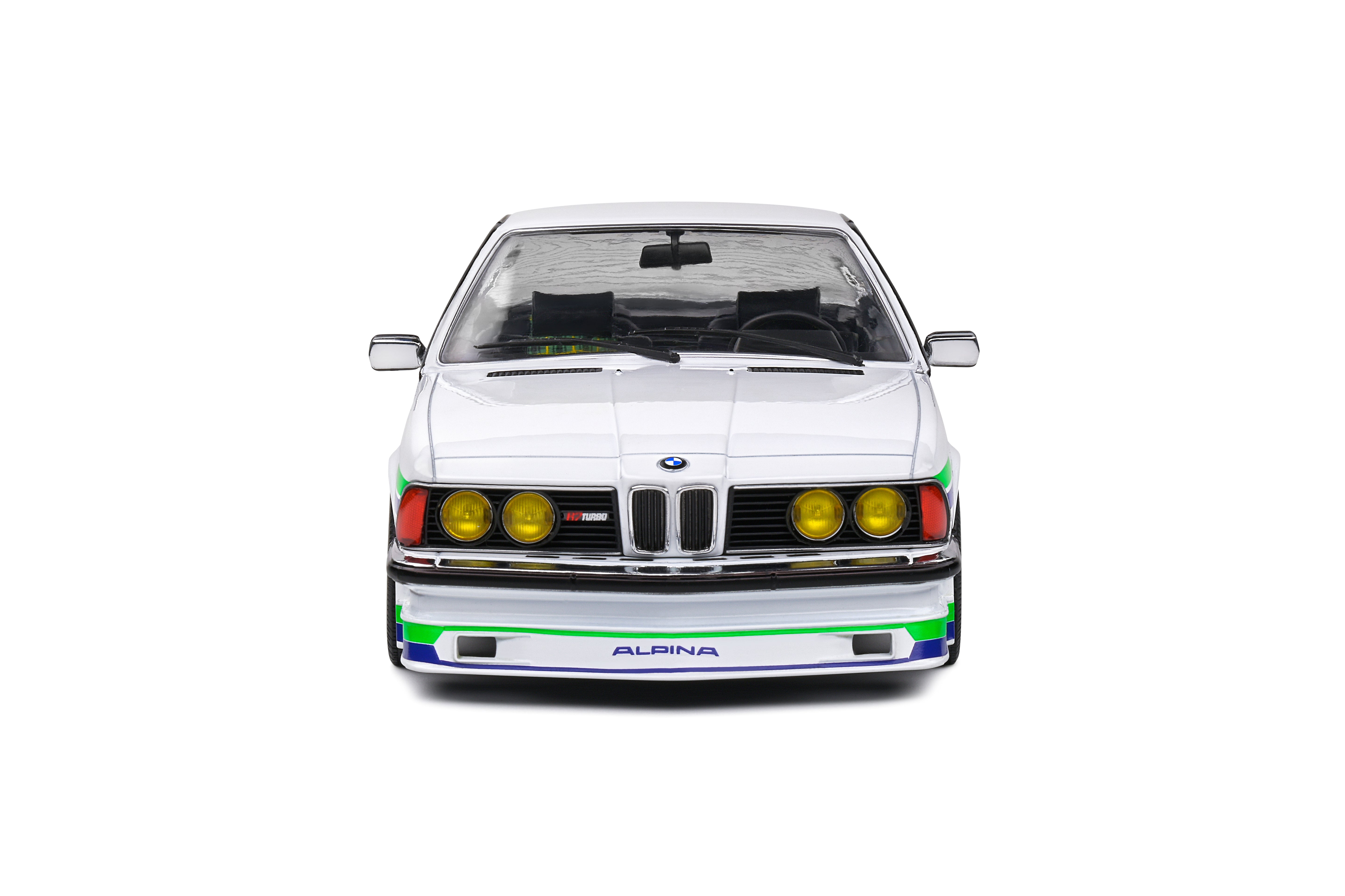 Solido BMW Alpina B7 Turbo (E24) – 1984 1:18 White Diecast Car S1810303
