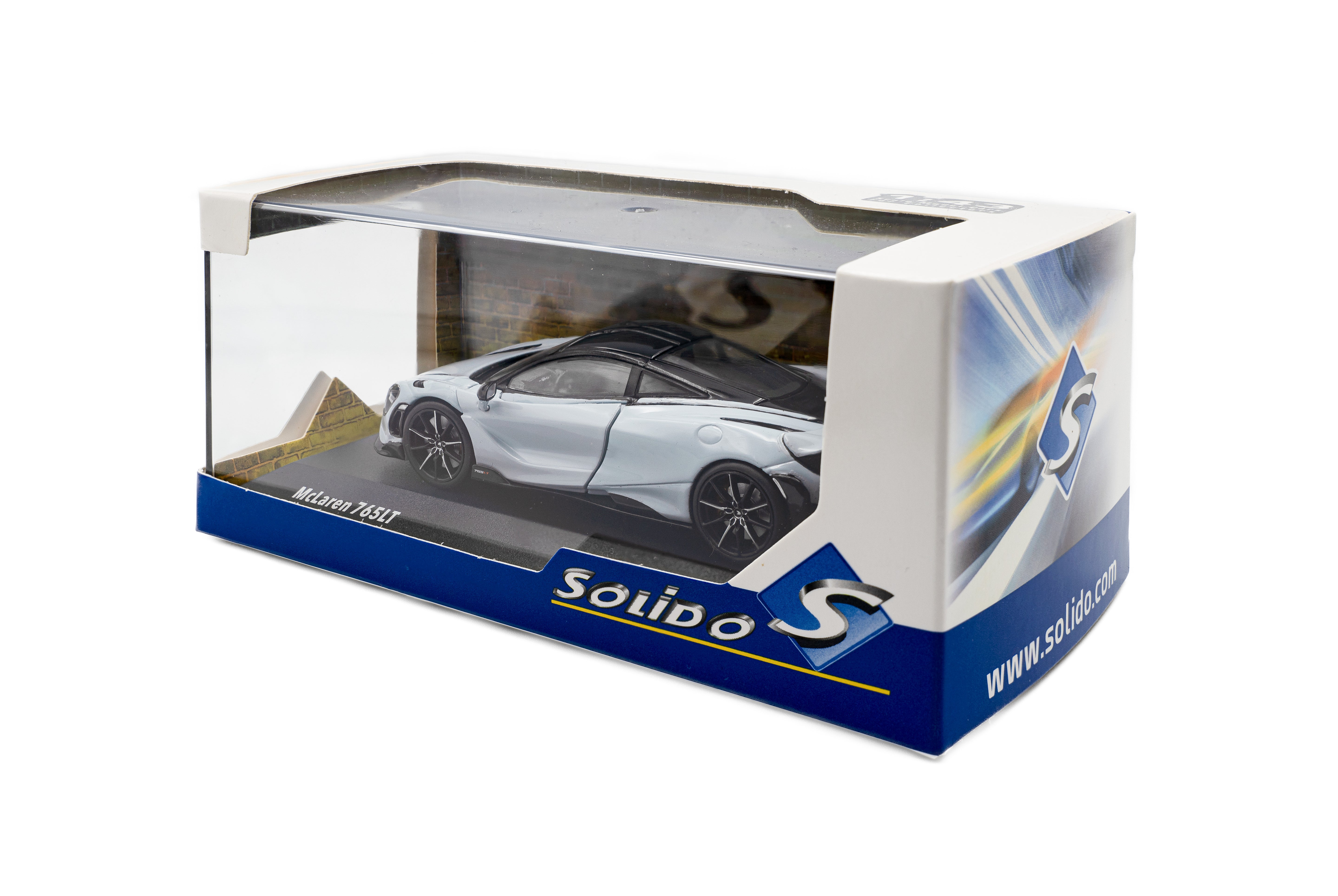 Solido McLaren 765 LT Ceramic Grey-2020 1:43 Diecast Car S4311905