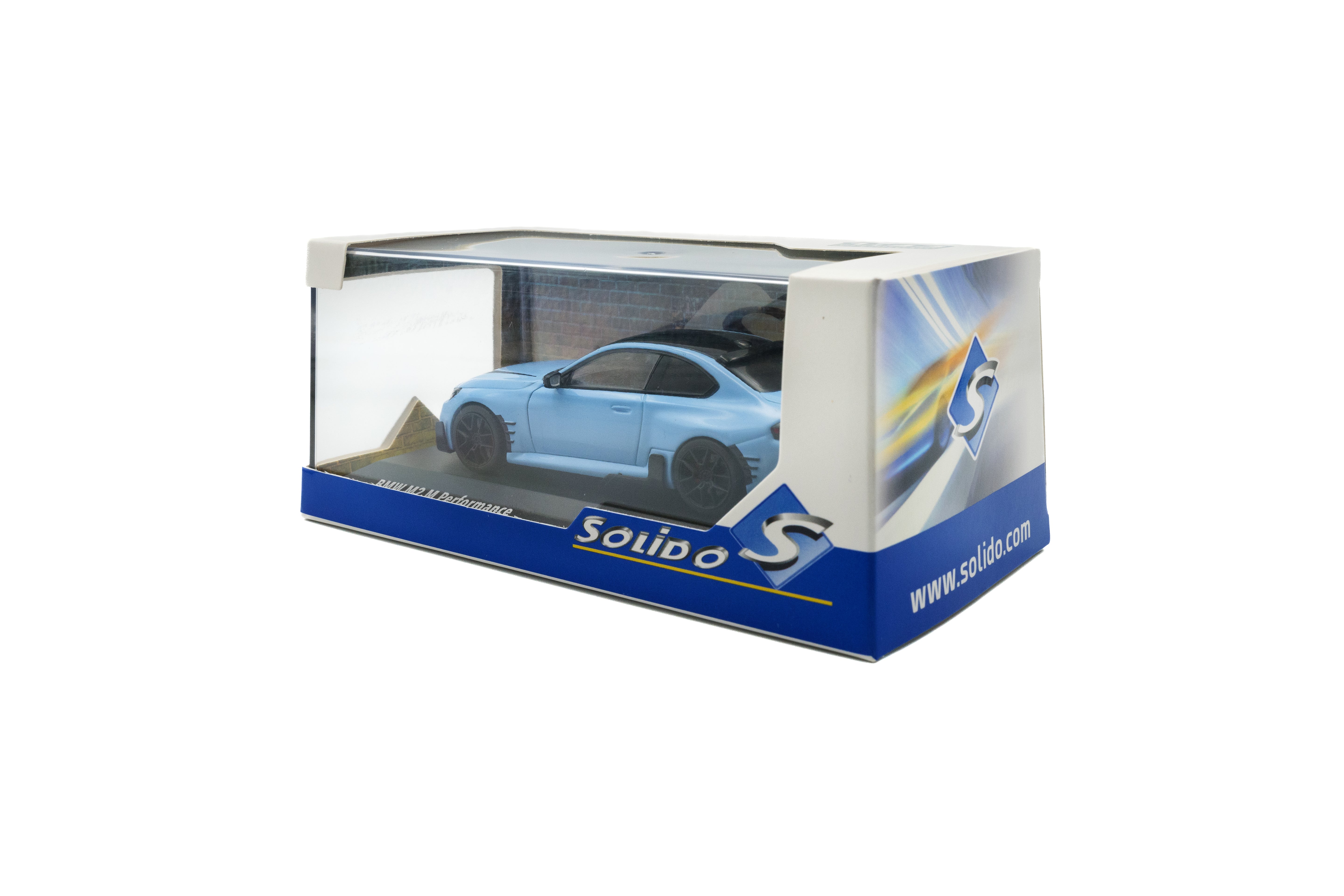 Solido BMW M2 M Performance Zandvoort Blue-2023 1:43 Diecast Car S4314601