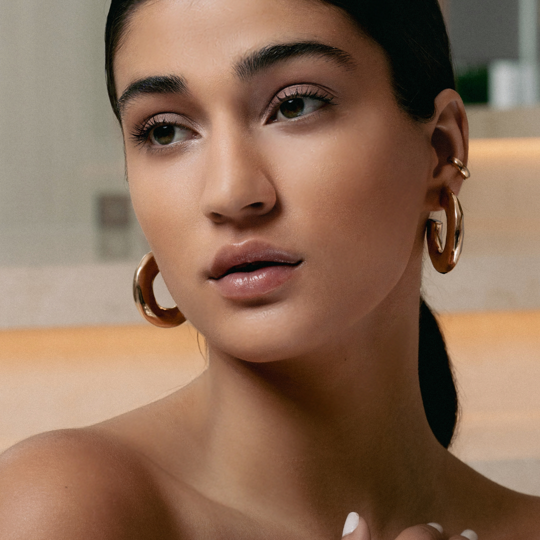 Denise Pacini Emma Hammered Open Hoops