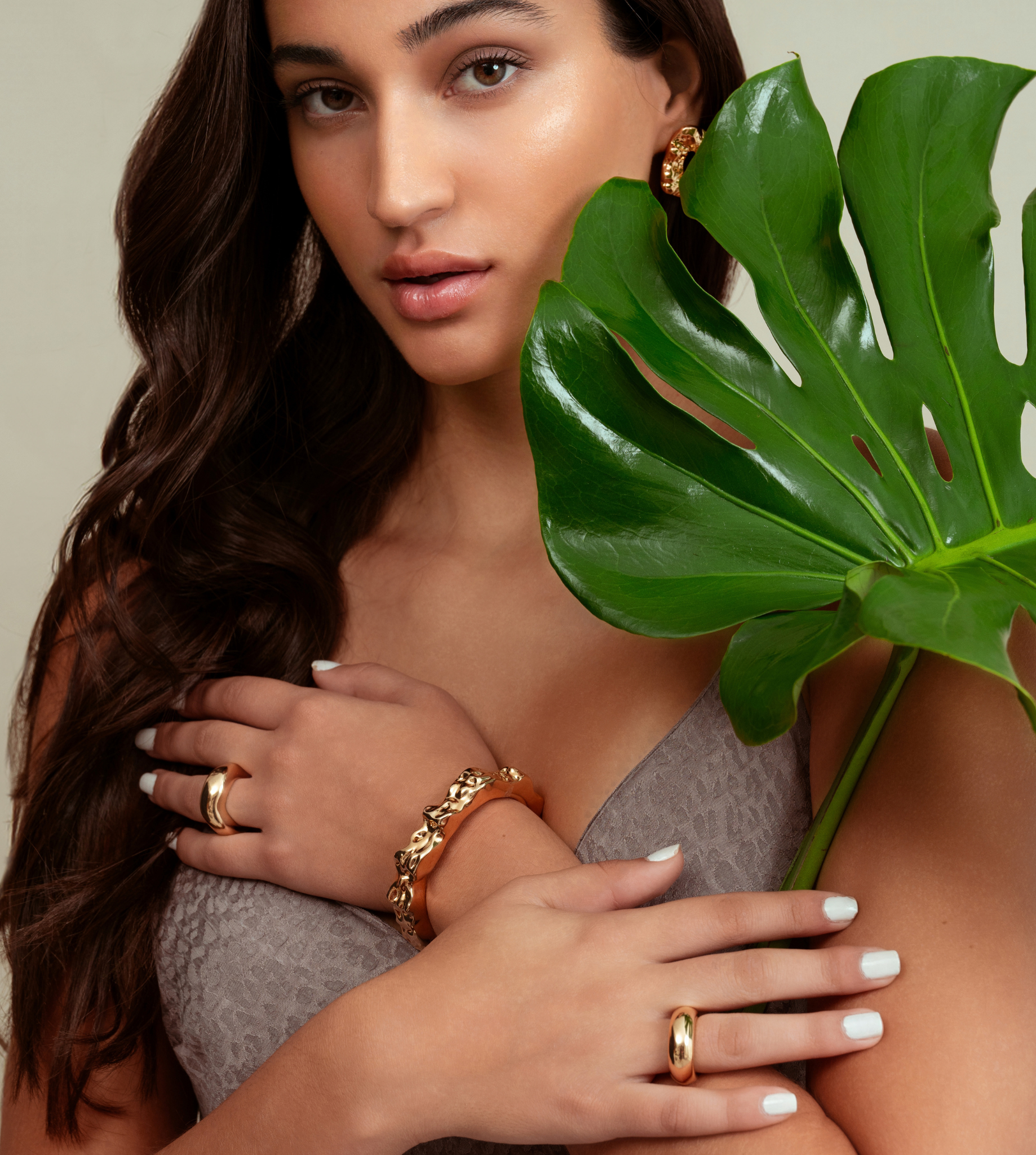 Denise Pacini Nathalia Sculpted Hammered Bracelet Cuff