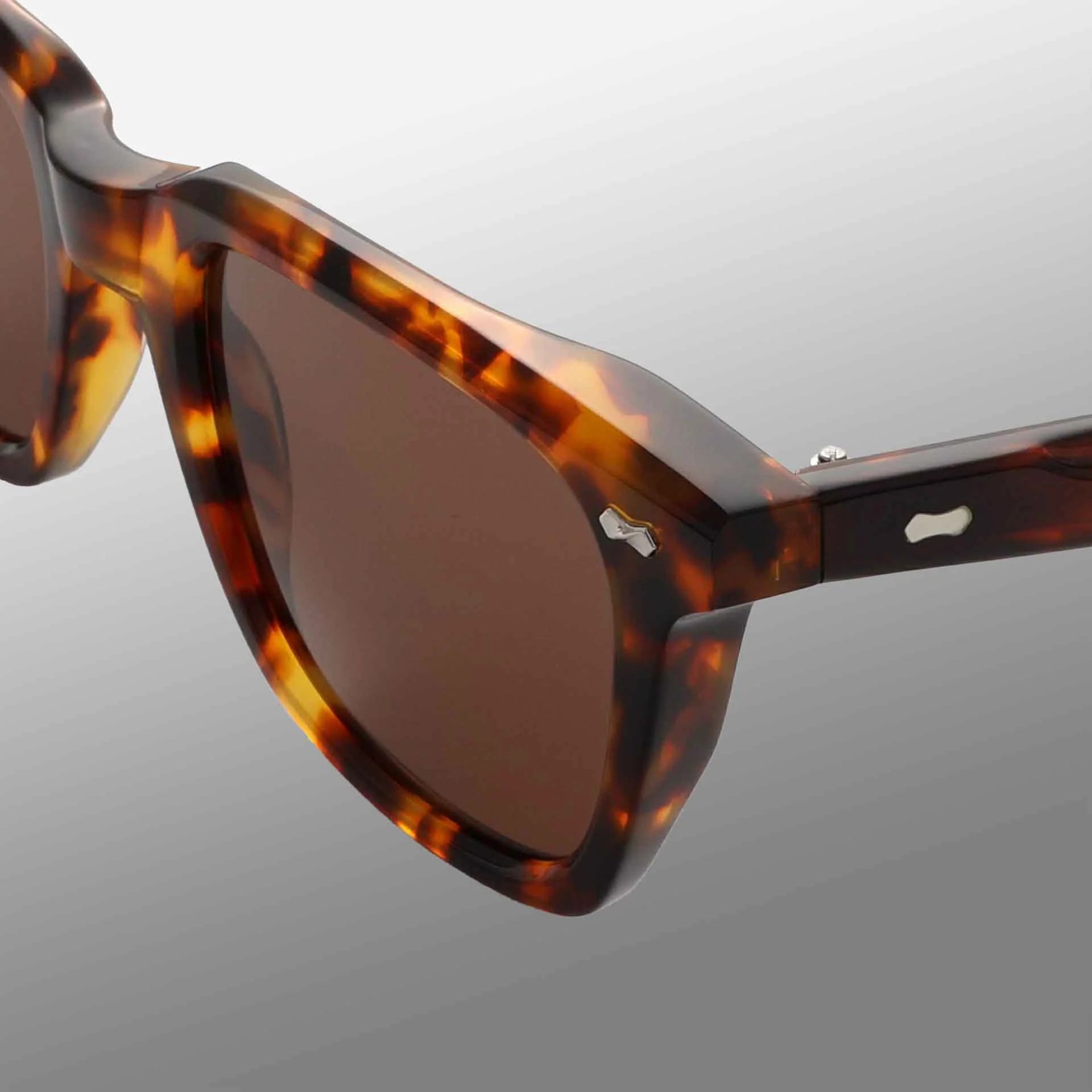TBD Eyewear Carré Eco Spotted Havana | Tobacco Lens Sunglasses