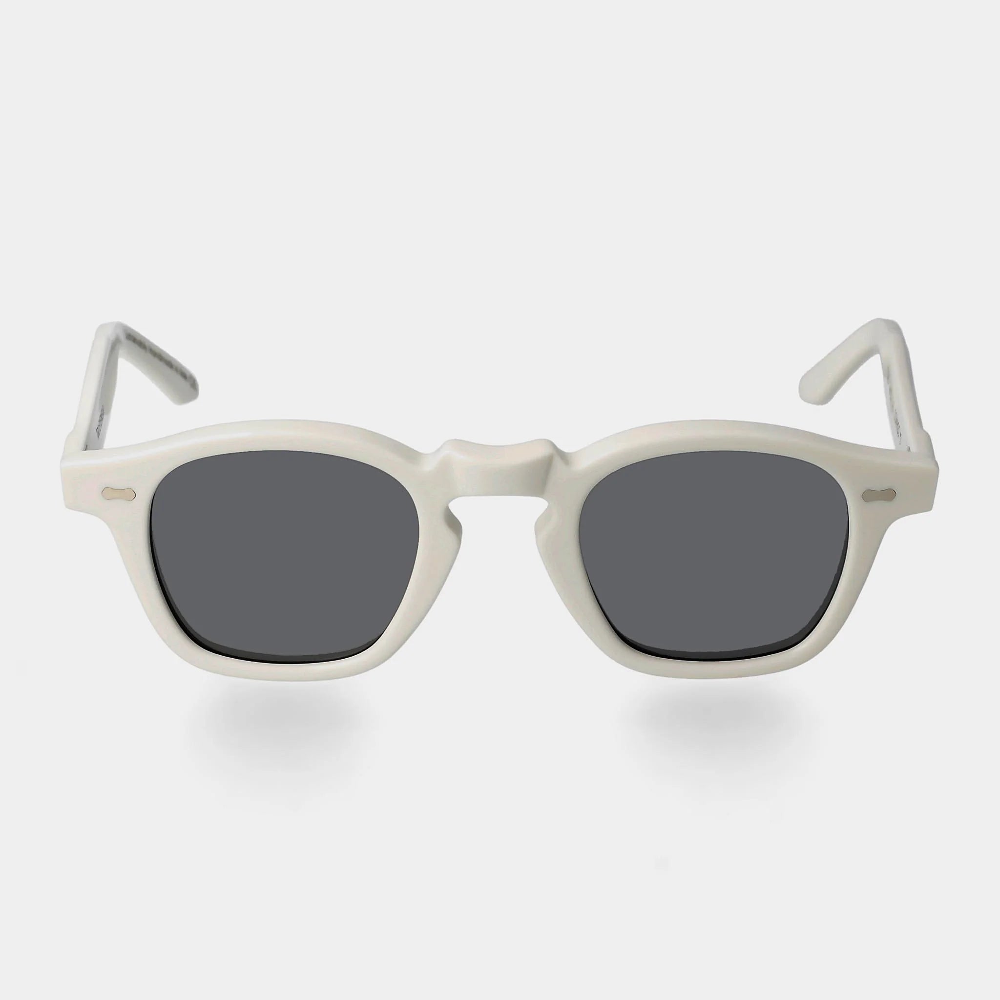 TBD Eyewear Cord White | Grey Lens Sunglasses
