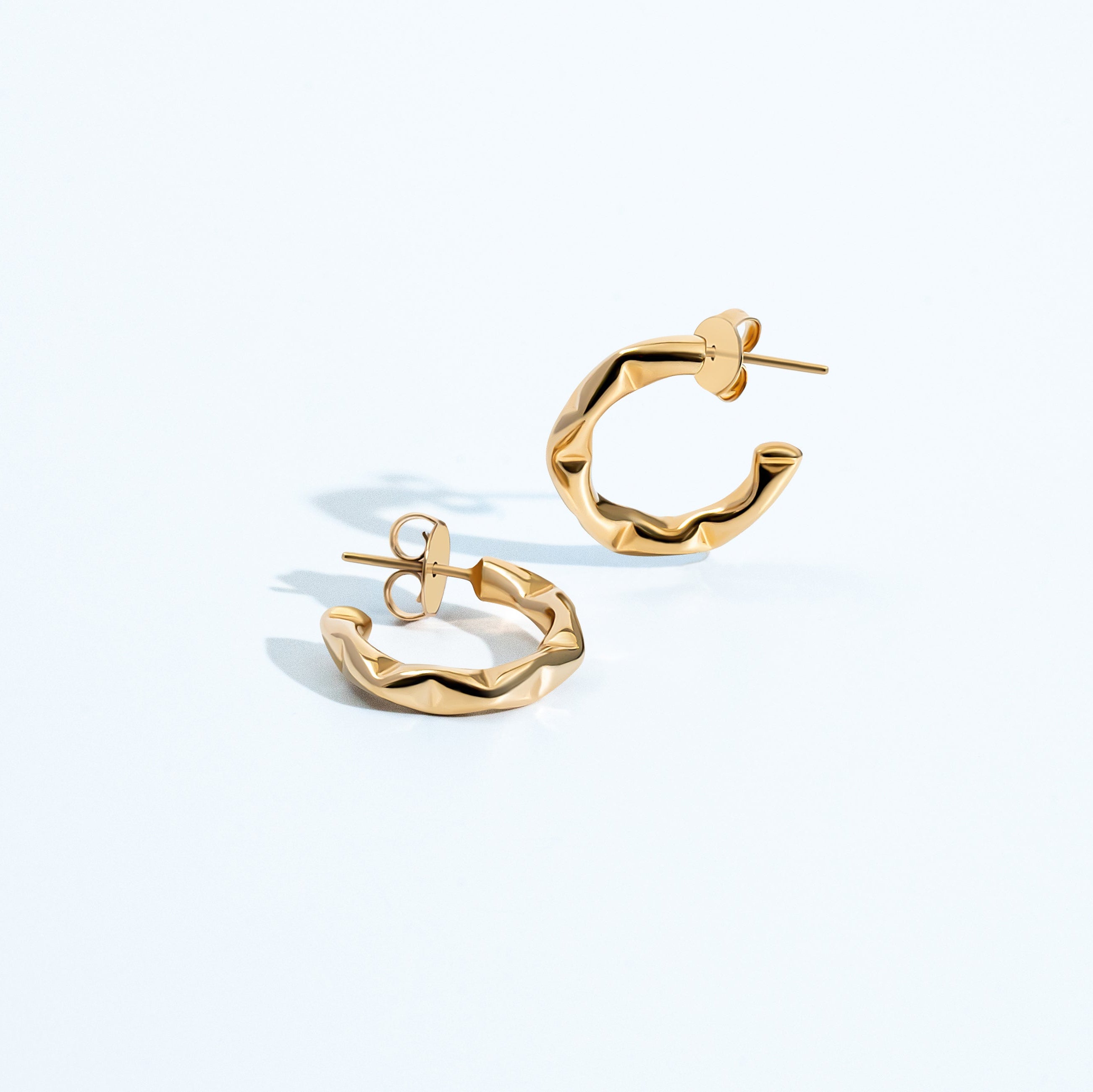 Denise Pacini Sabrina Abstract Small Hoops