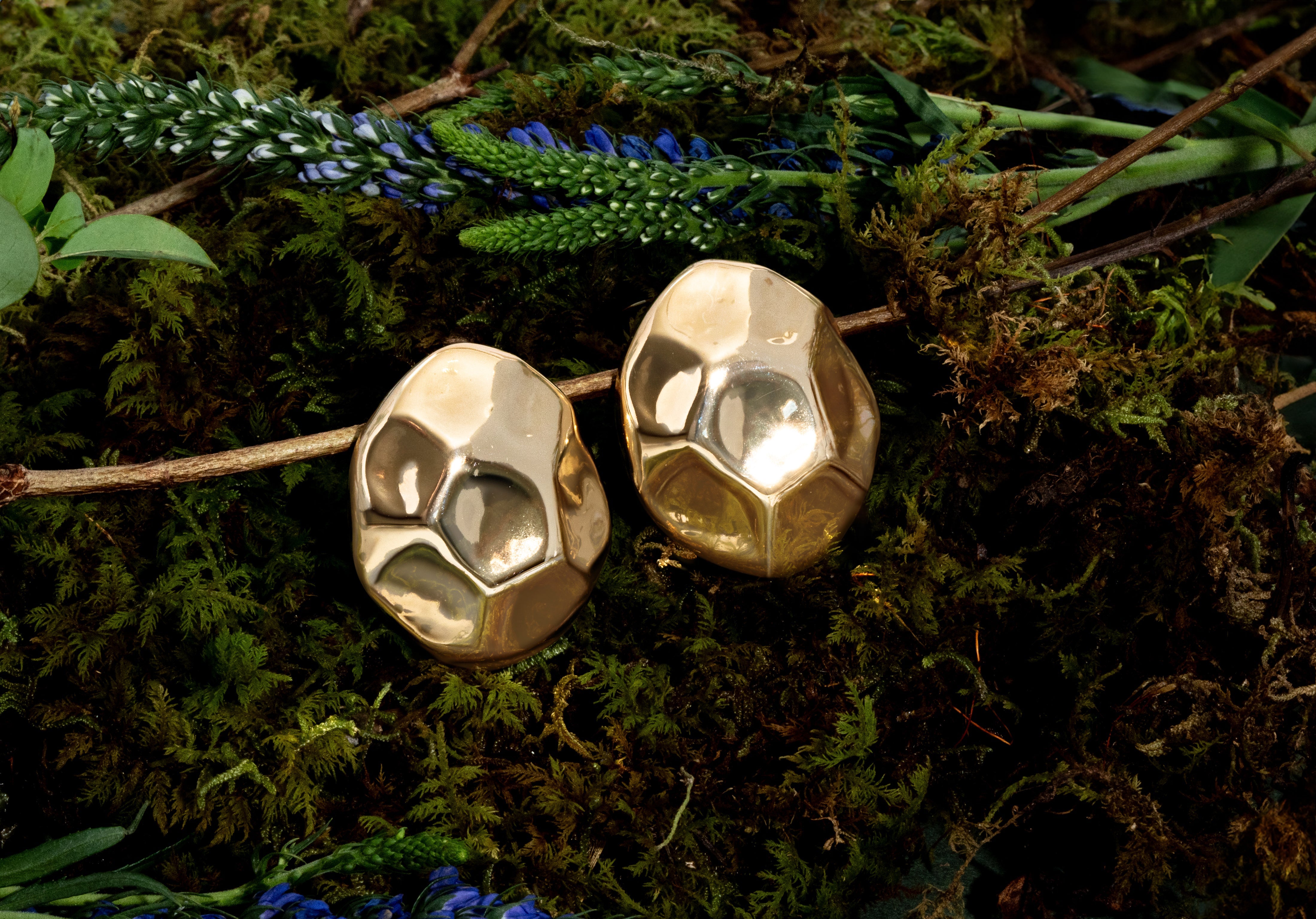 Denise Pacini Mayara Turtle Dome Earrings