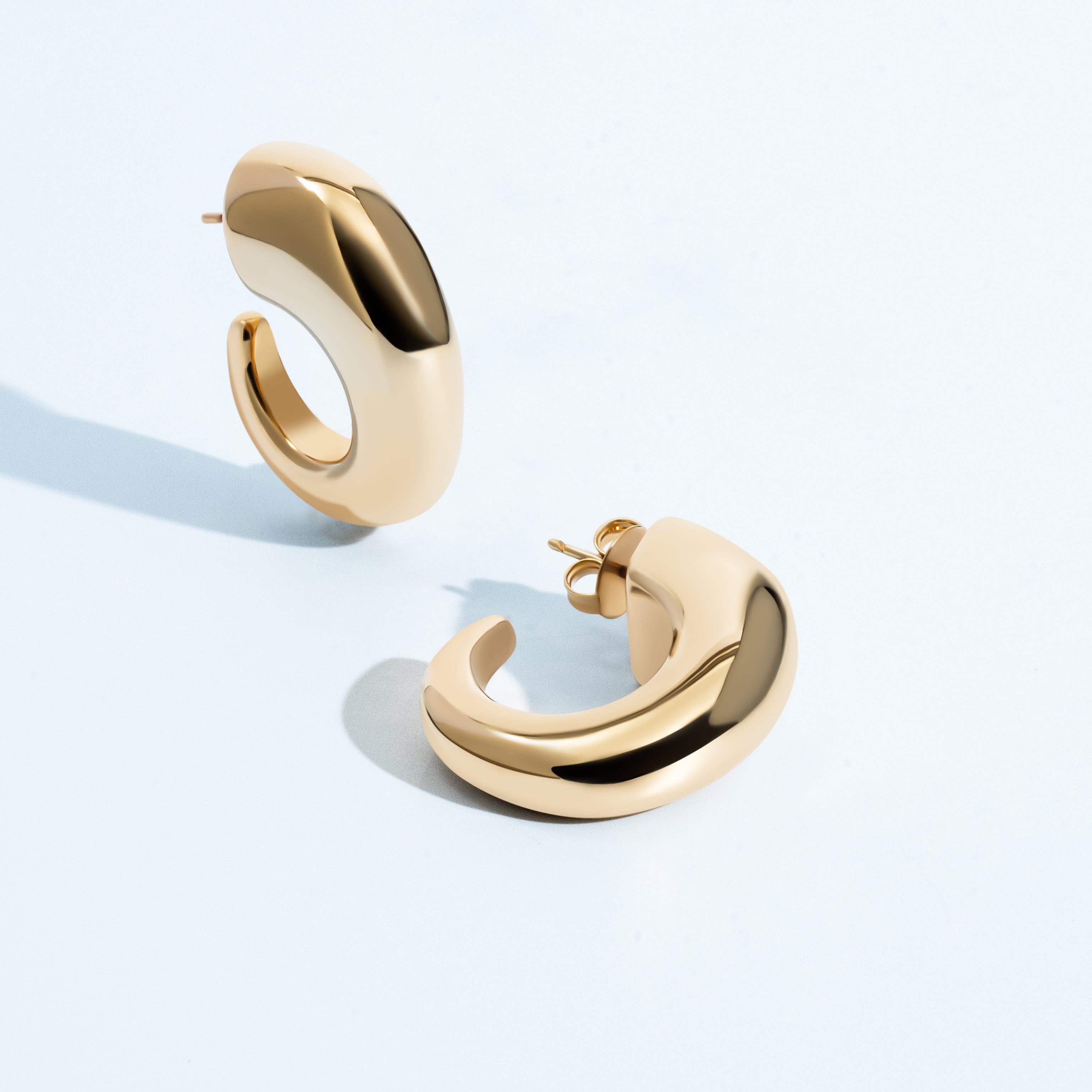 Denise Pacini Camila Gold Open Hoops