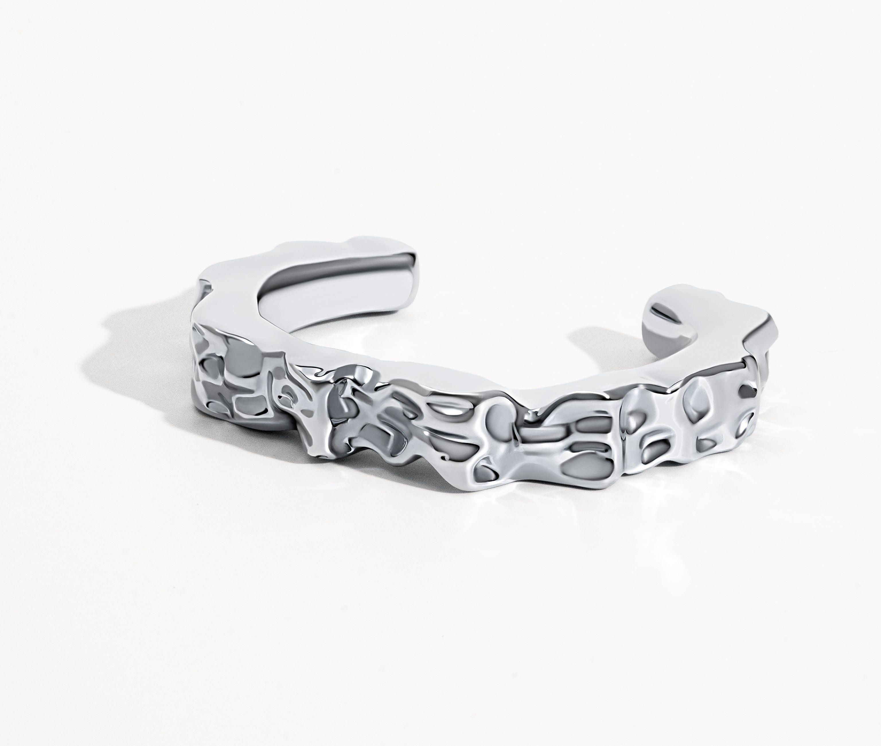 Denise Pacini Nathalia Sculpted Hammered Bracelet Cuff