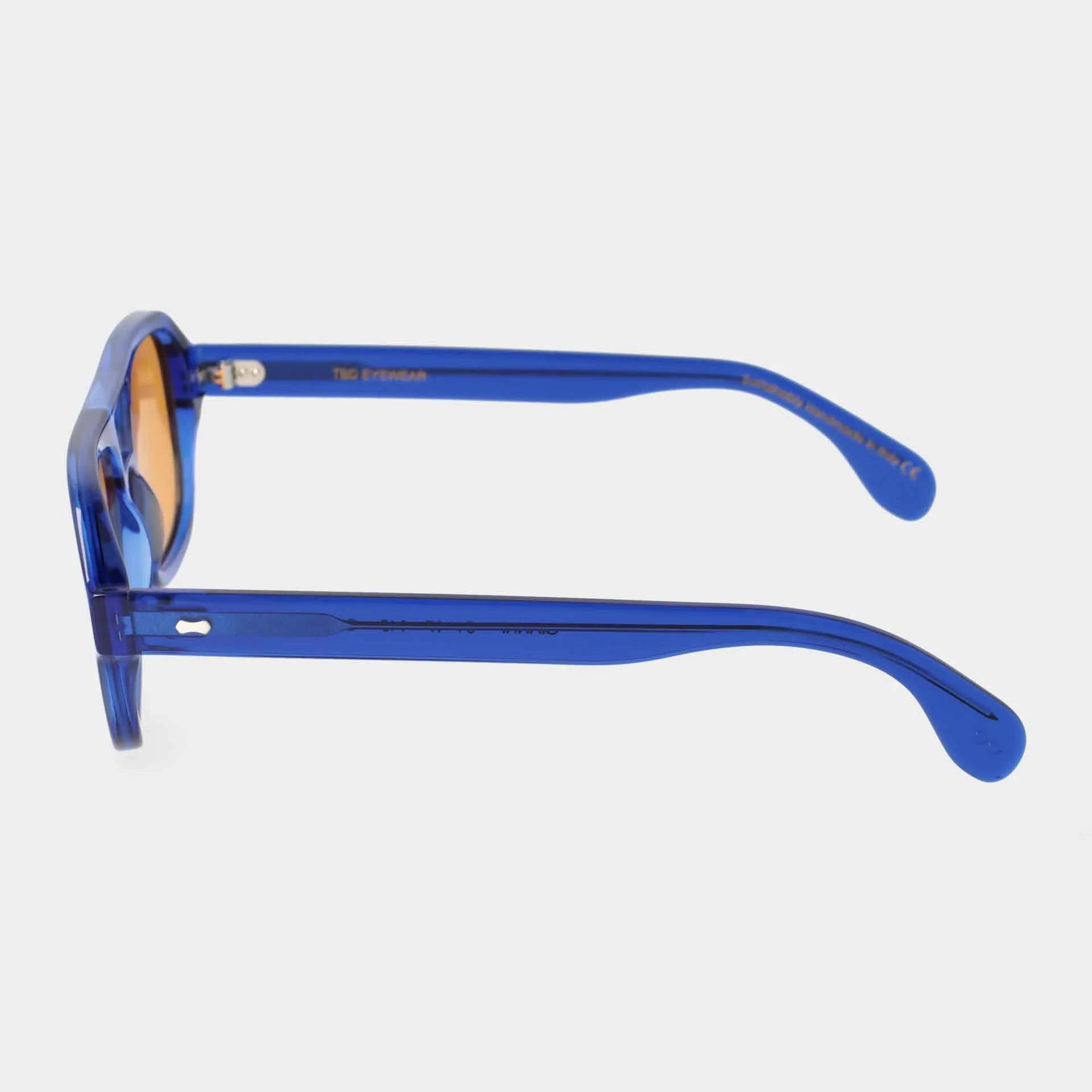 TBD Eyewear Gianni Royal Blue | Orange Lens Sunglasses