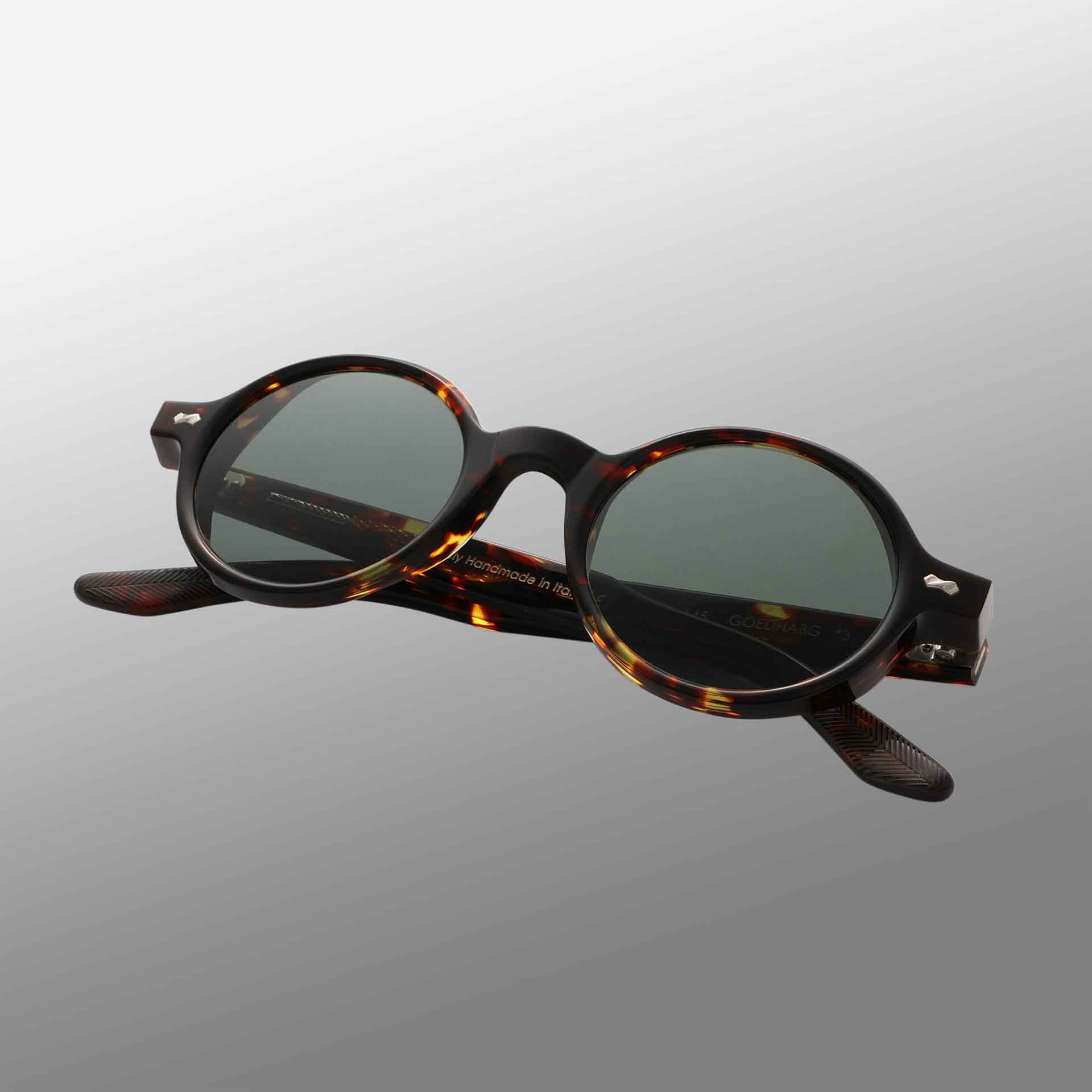 TBD Eyewear Giotto Eco Dark Havana | Bottle Green Lens Sunglasses