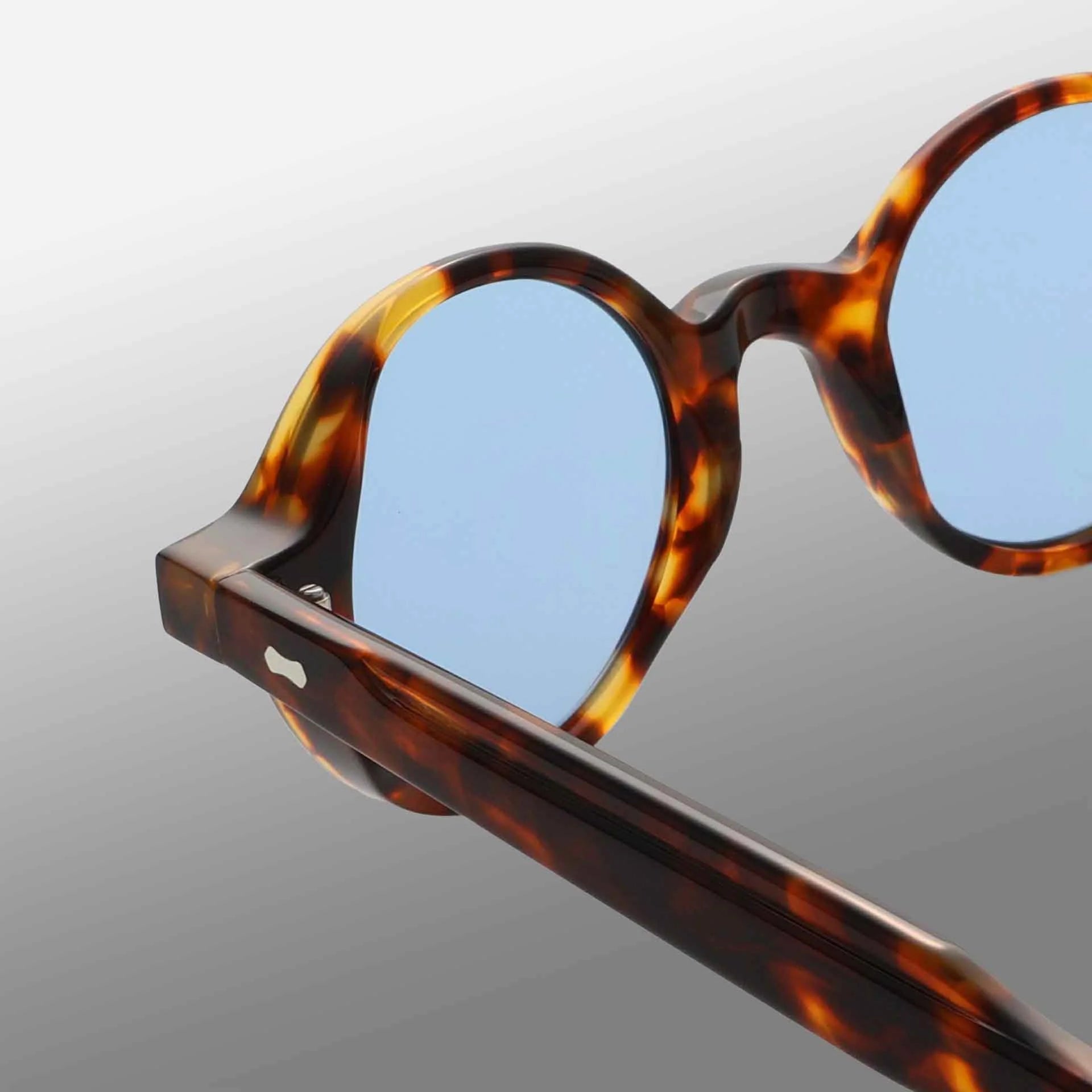 TBD Eyewear Giotto Eco Spotted Havana | Blue Lens Sunglasses