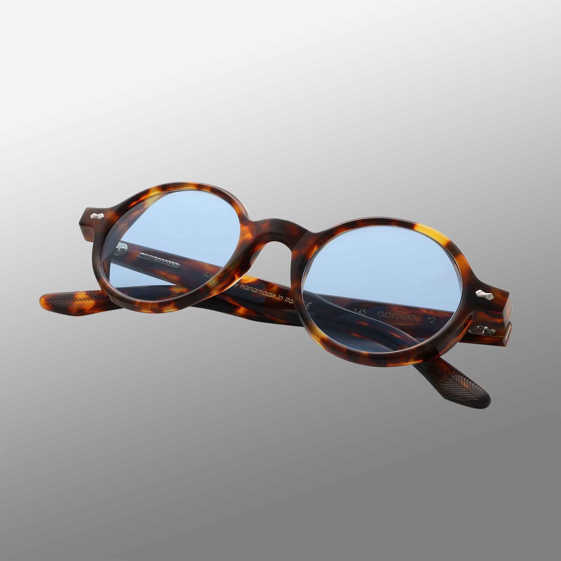 TBD Eyewear Giotto Eco Spotted Havana | Blue Lens Sunglasses