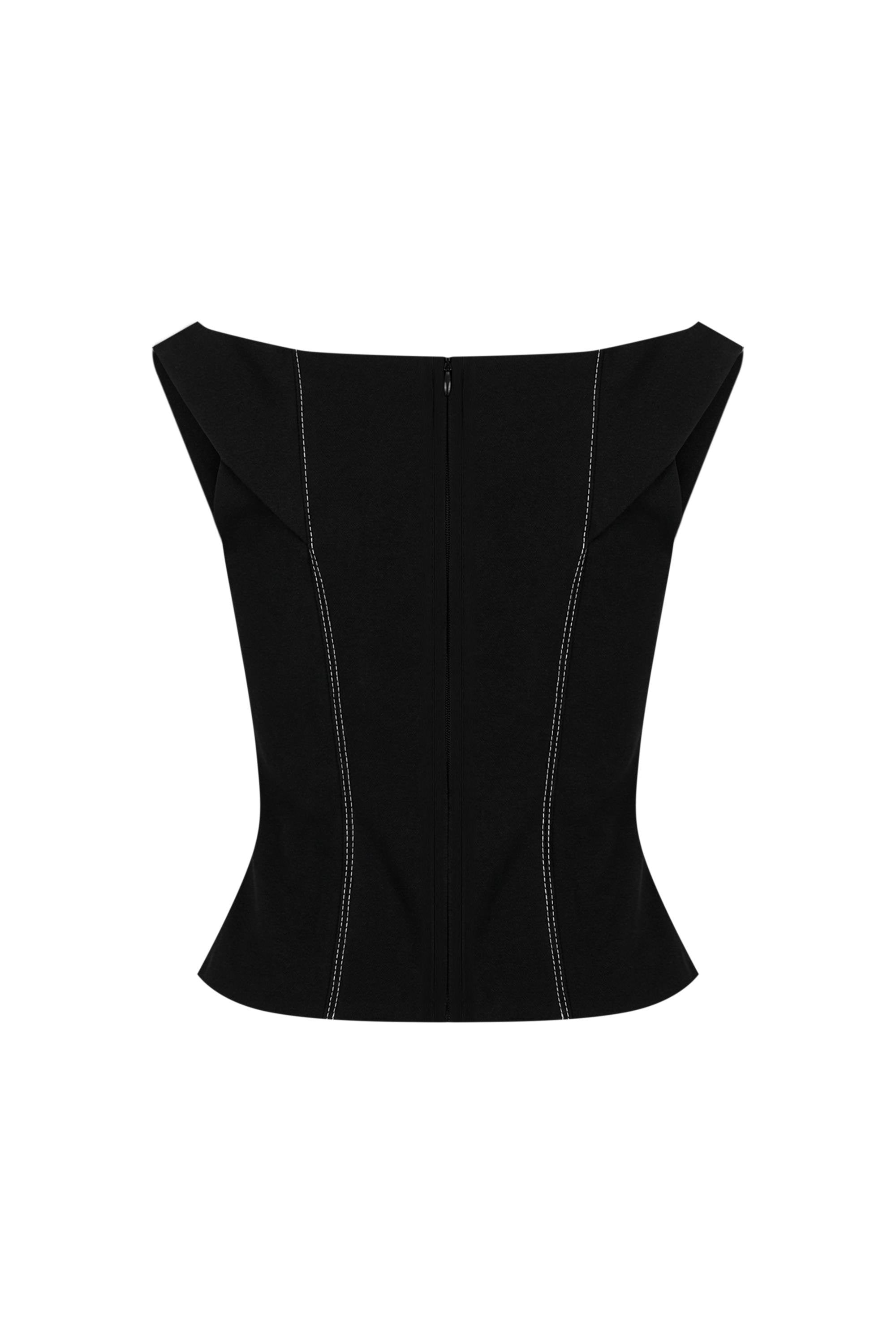 Herfetch Grace Top Black