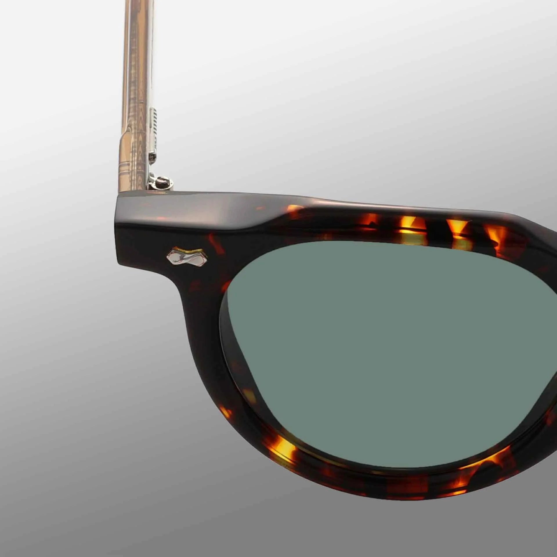 TBD Eyewear Hem Eco Bicolor | Bottle Green Lens Sunglasses