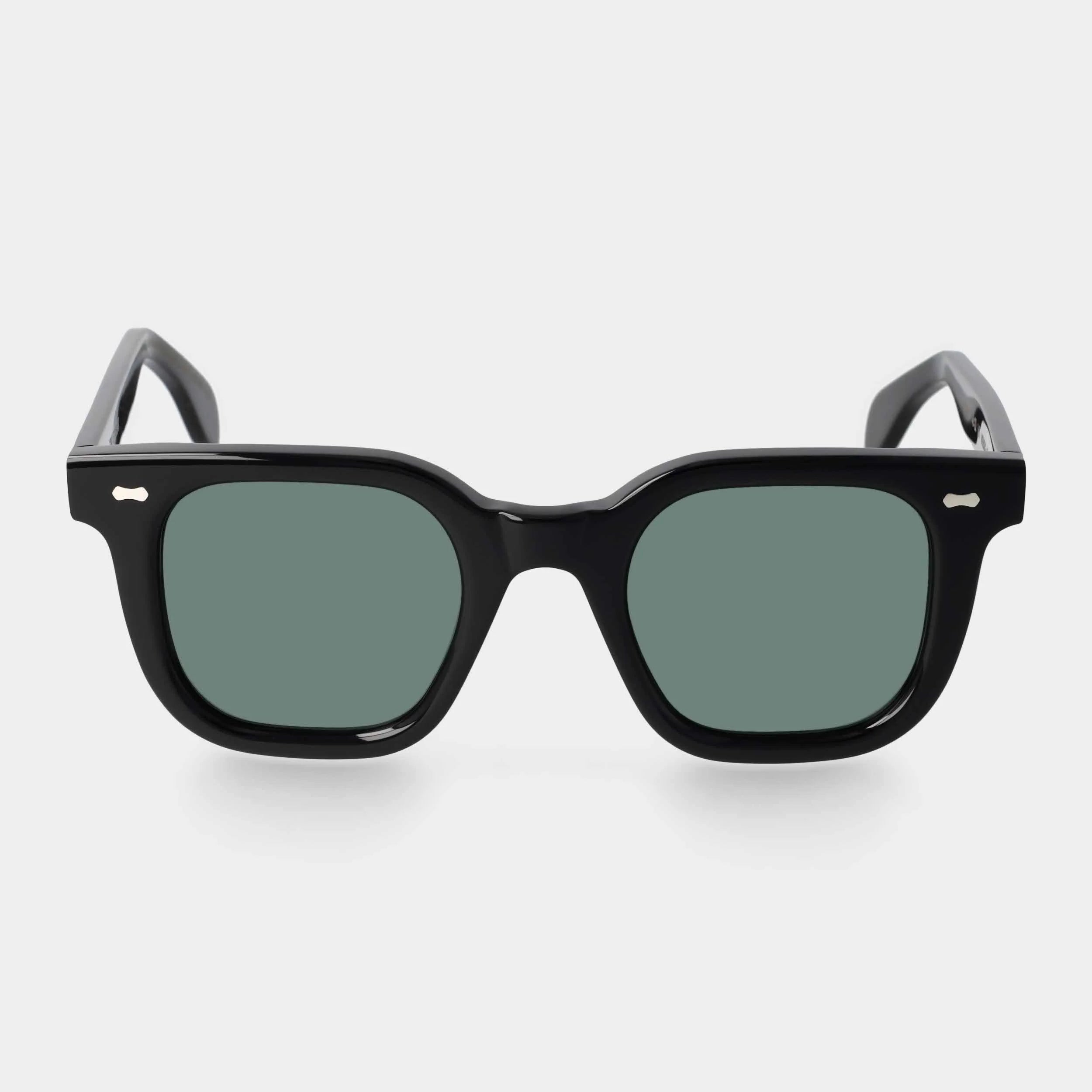 TBD Eyewear Mastro Eco Black | Bottle Green Lens Sunglasses